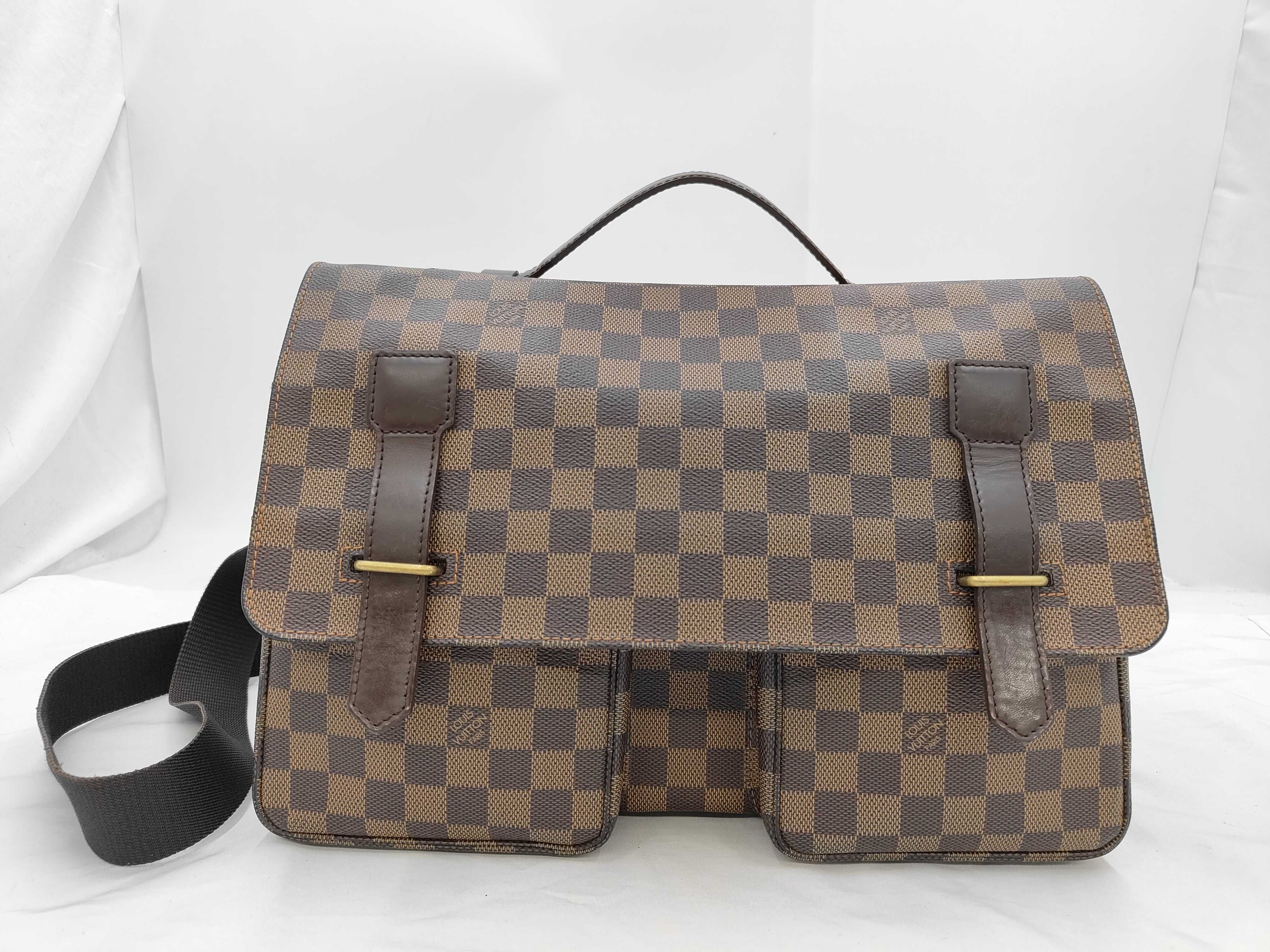 Damier Broadway N42270 TH0064 Brown Shoulder Bag