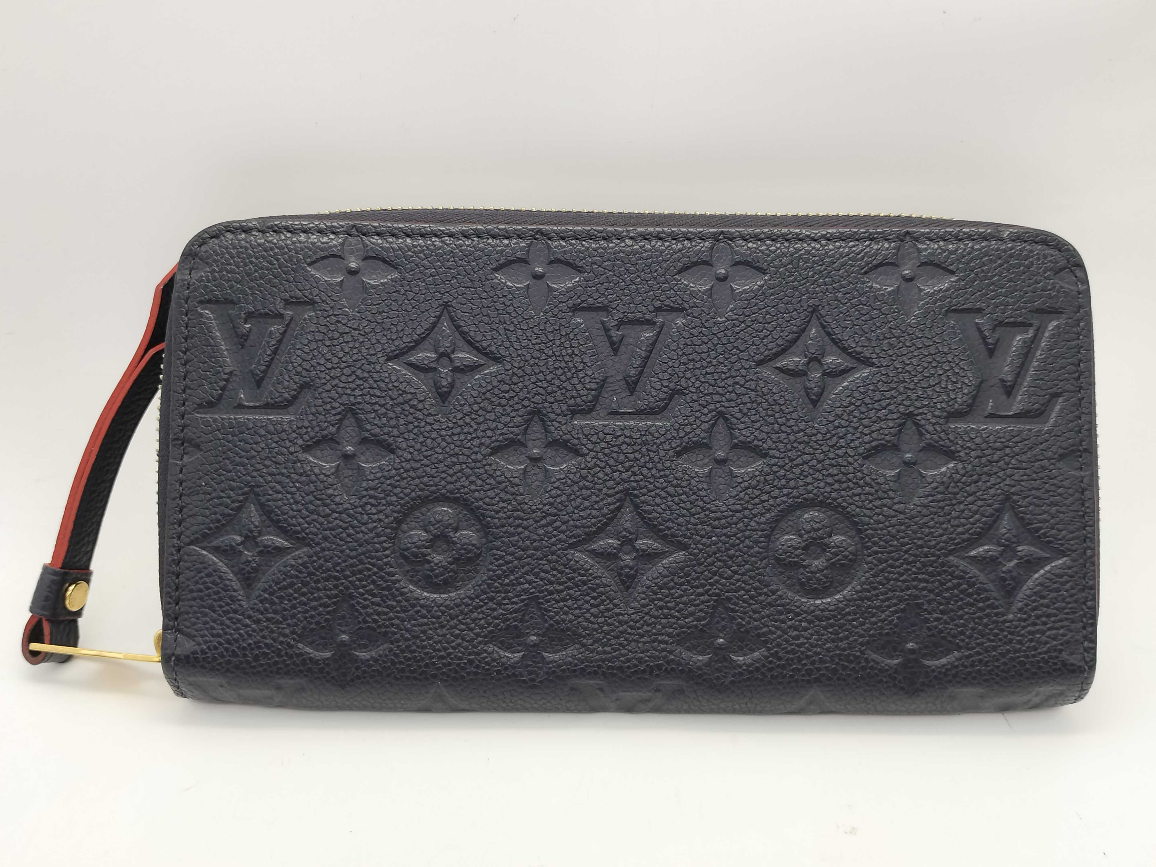 LOUISVUITTON Monogram Empreinte Zippy Wallet Long Wallet