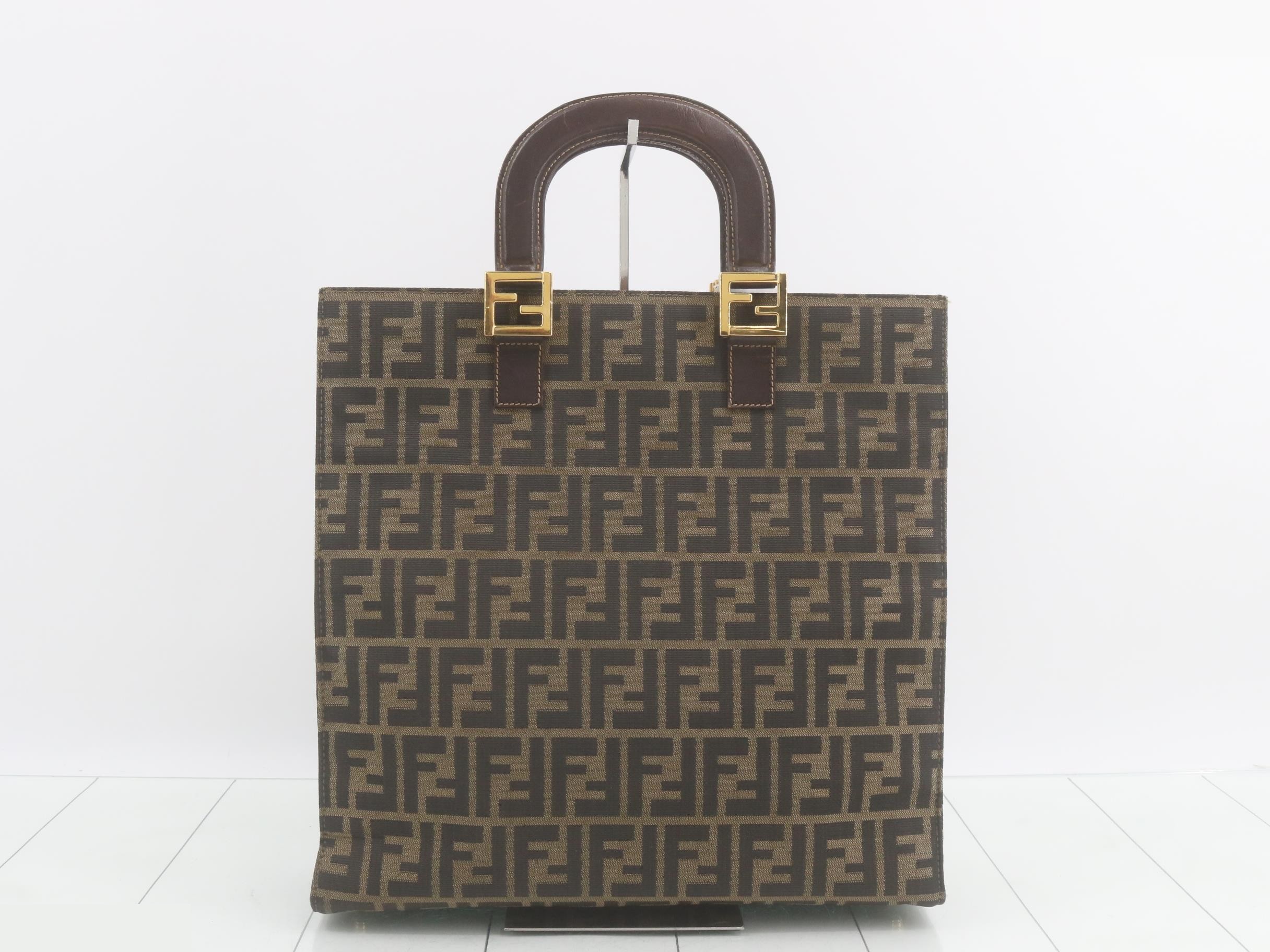 Zucca Nylon Canvas Tote Bag
