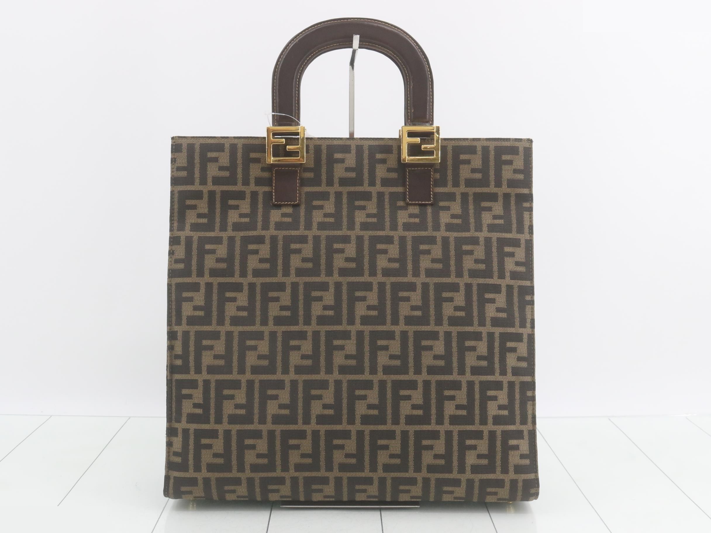 Zucca Nylon Canvas Tote Bag — view 2