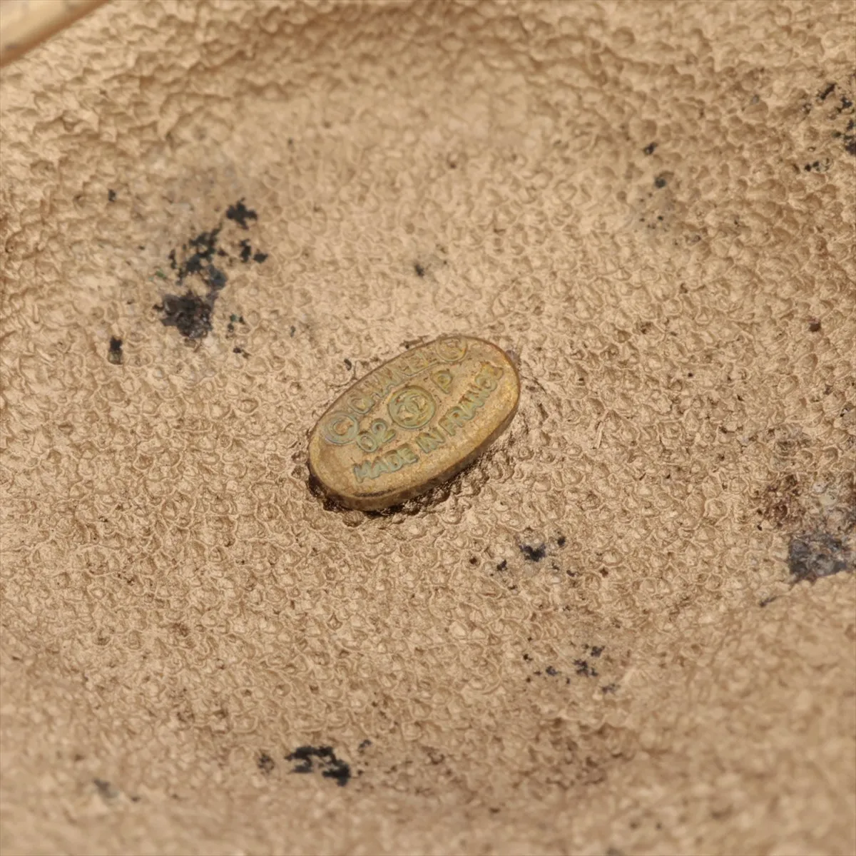 Coco Mark 02P Brooch, GP Gold. Shows wear, tarnishing, — view 5