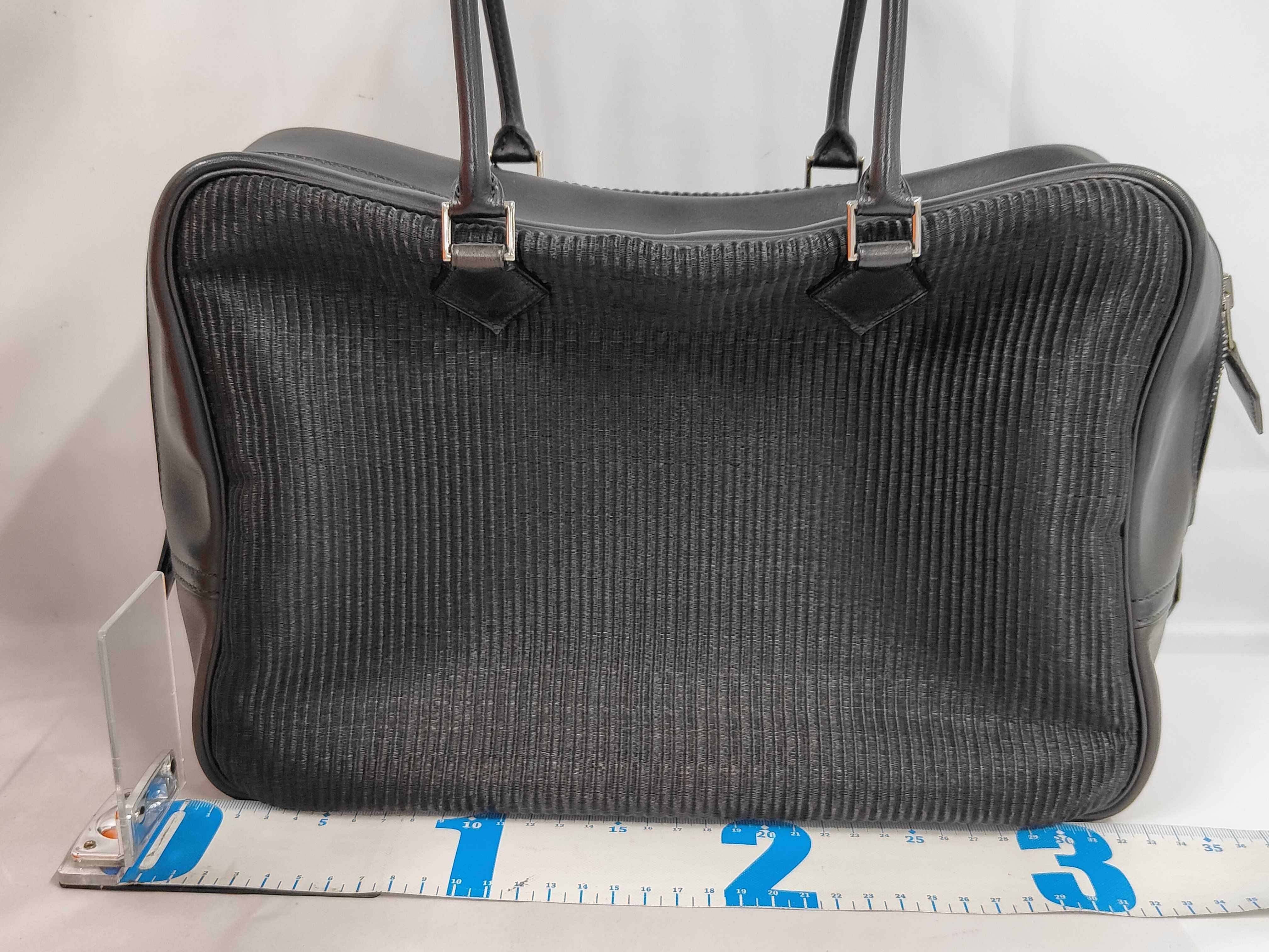 Plume 32 Crinoline x Veau Gulliver Black Silver Hardware D Handbag — view 2