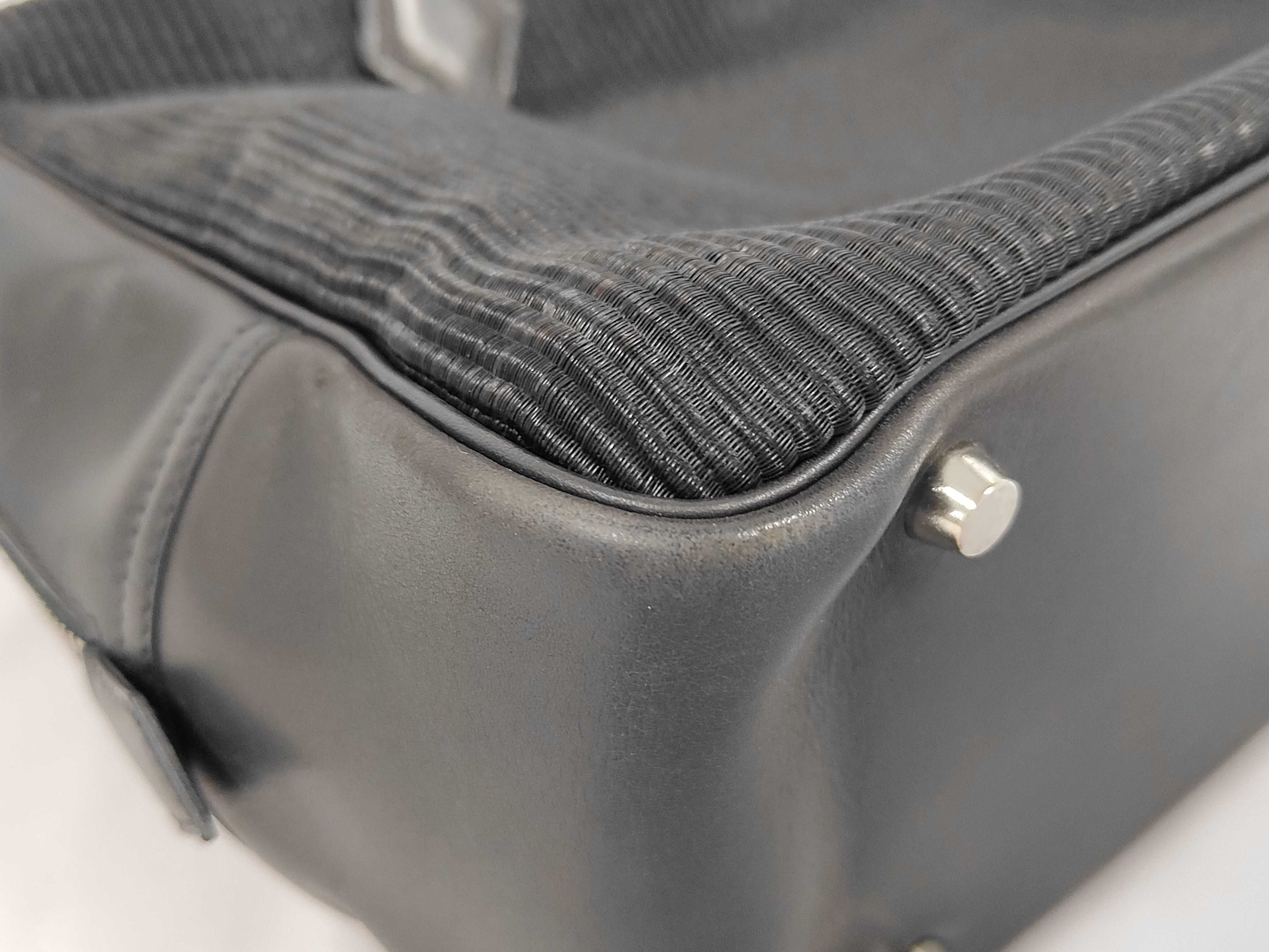 Plume 32 Crinoline x Veau Gulliver Black Silver Hardware D Handbag — view 3