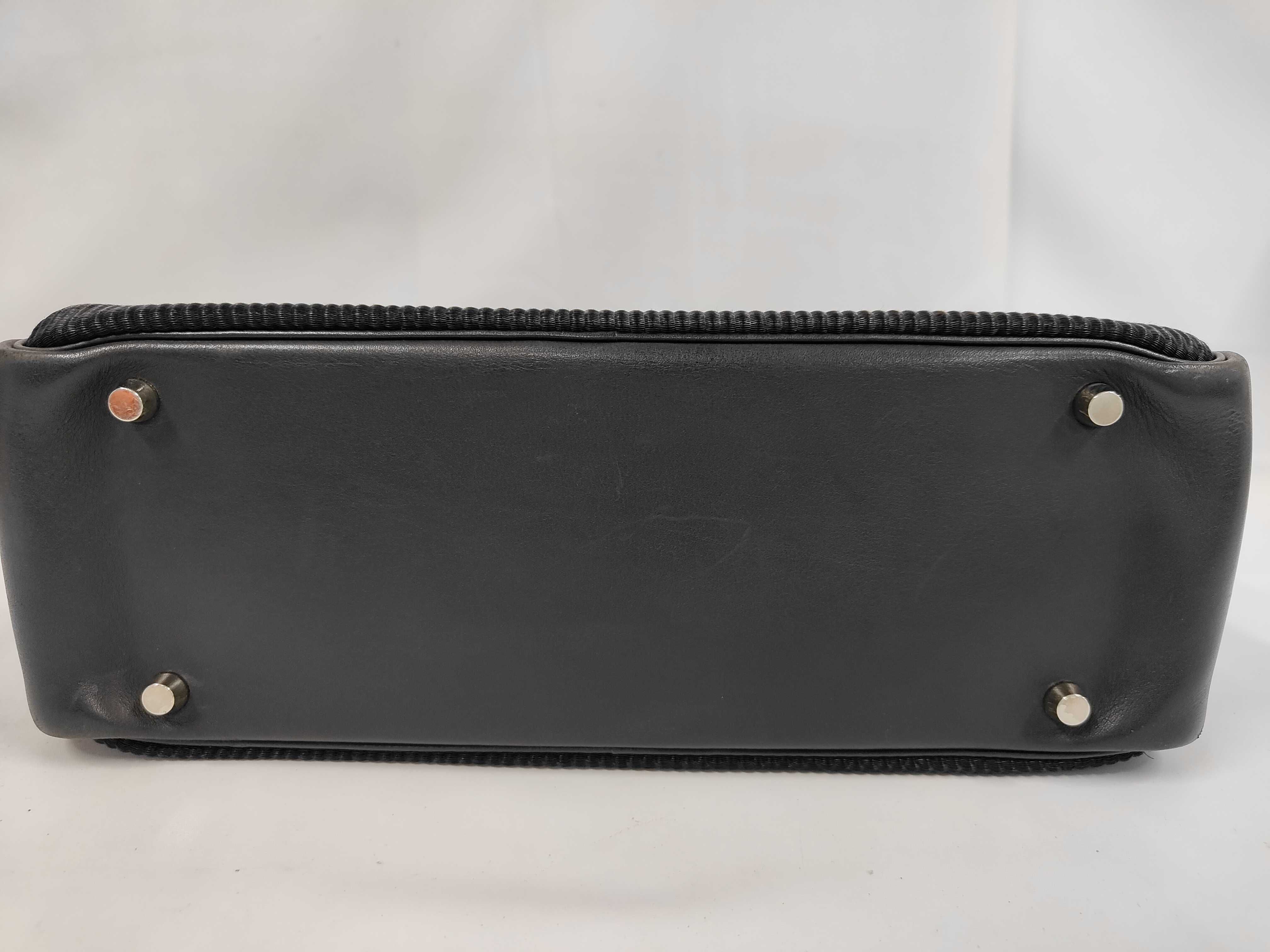 Plume 32 Crinoline x Veau Gulliver Black Silver Hardware D Handbag — view 4