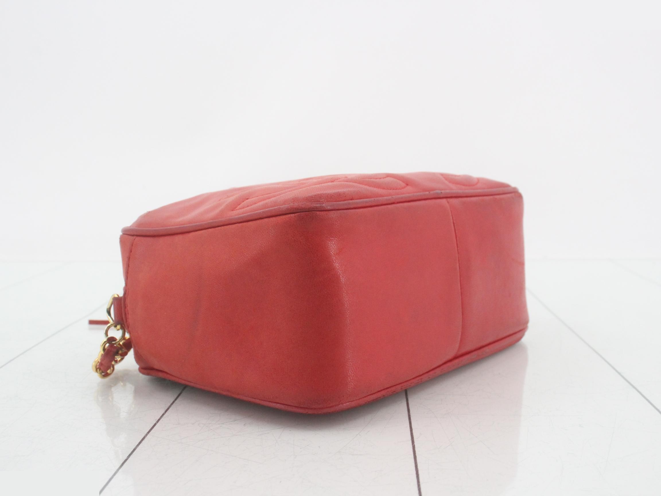 Leather chain shoulder bag — view 5