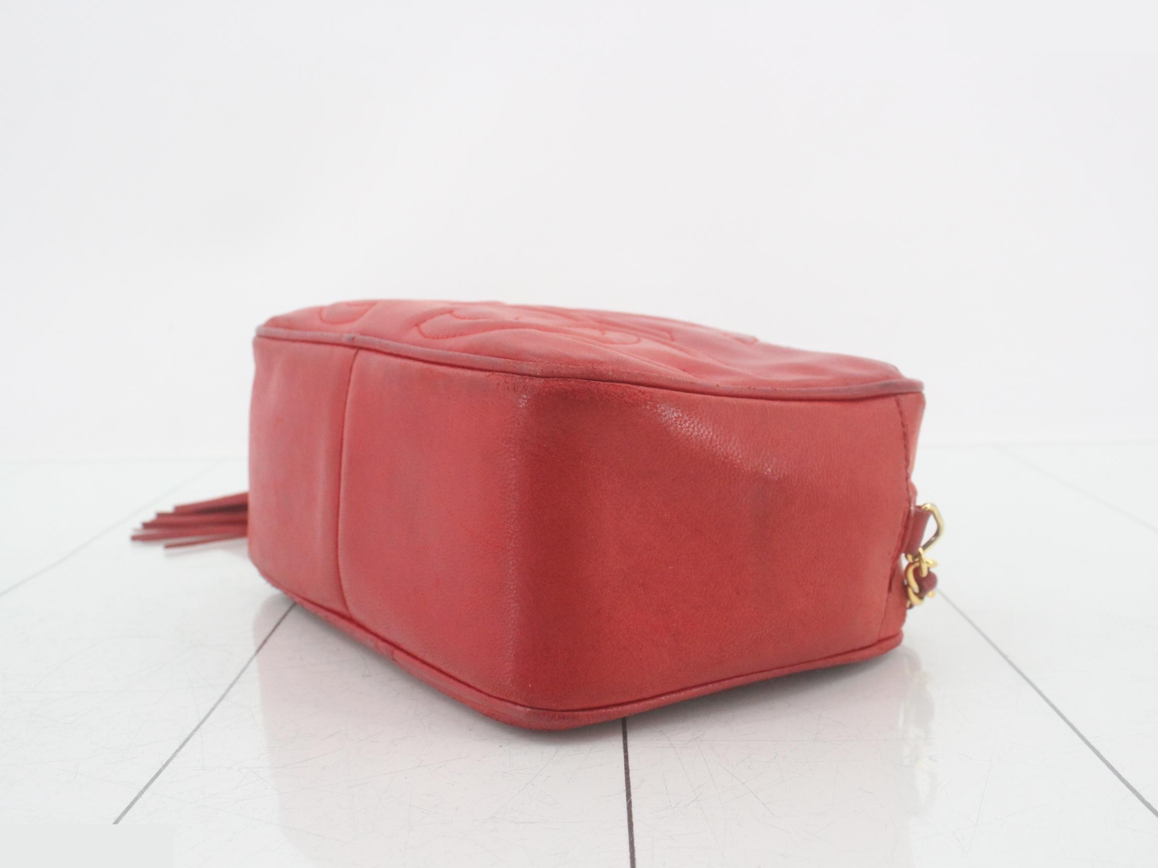 Leather chain shoulder bag — view 6