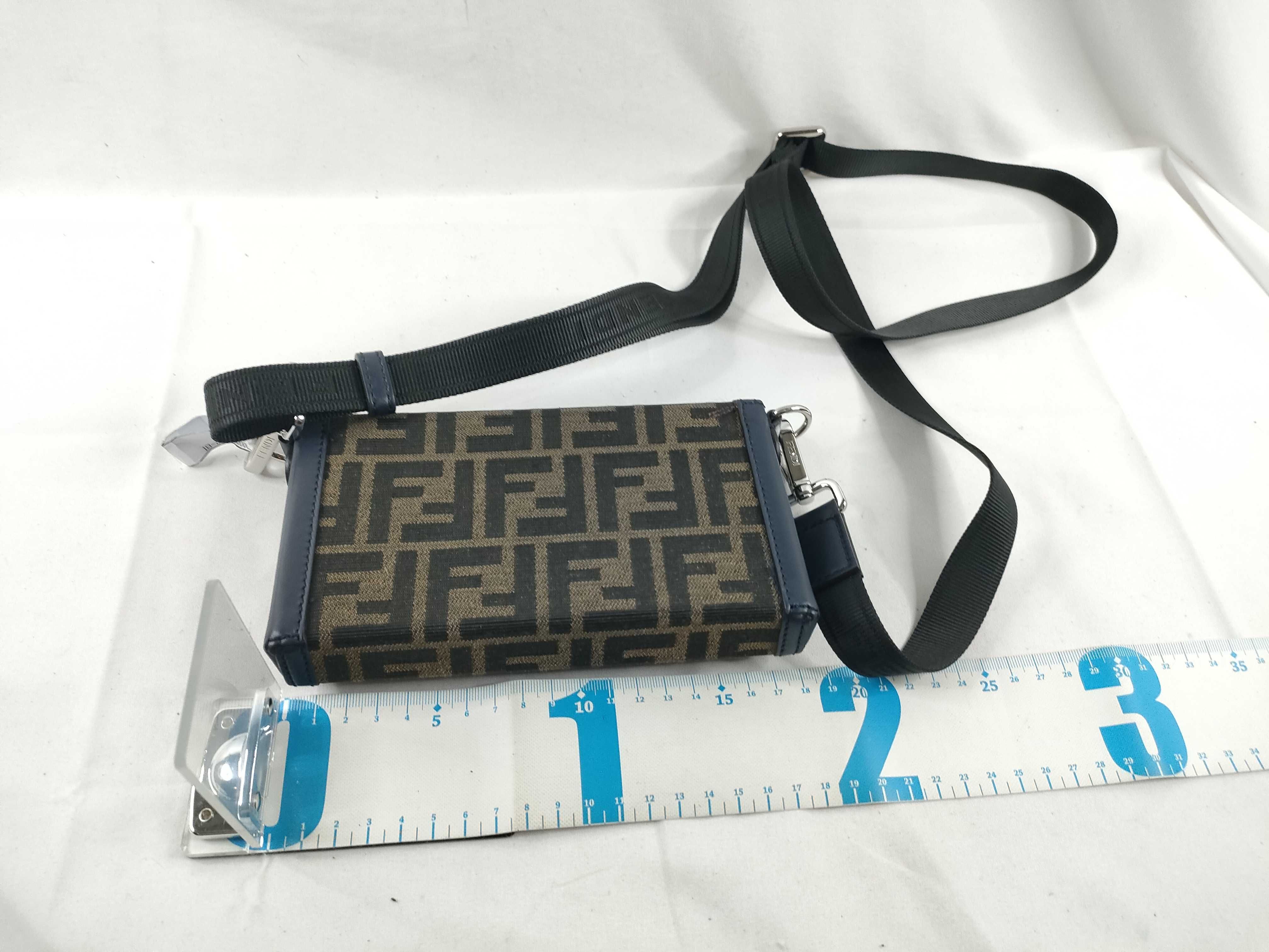 ZUCCa pattern ID- ZUCCa canvas x leather shoulder bag Brown 7AS139 Shoulder bag — view 2