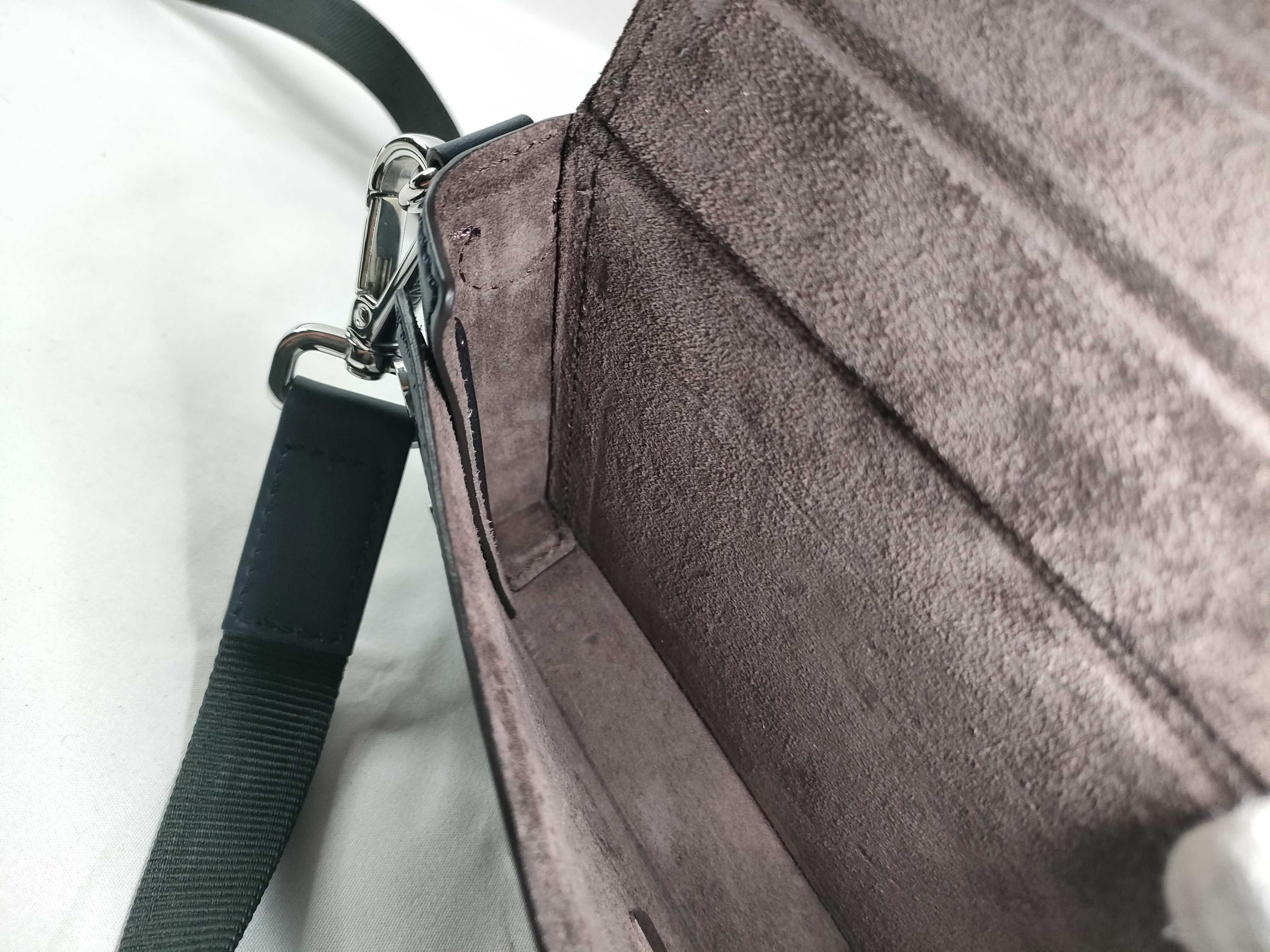 ZUCCa pattern ID- ZUCCa canvas x leather shoulder bag Brown 7AS139 Shoulder bag — view 10