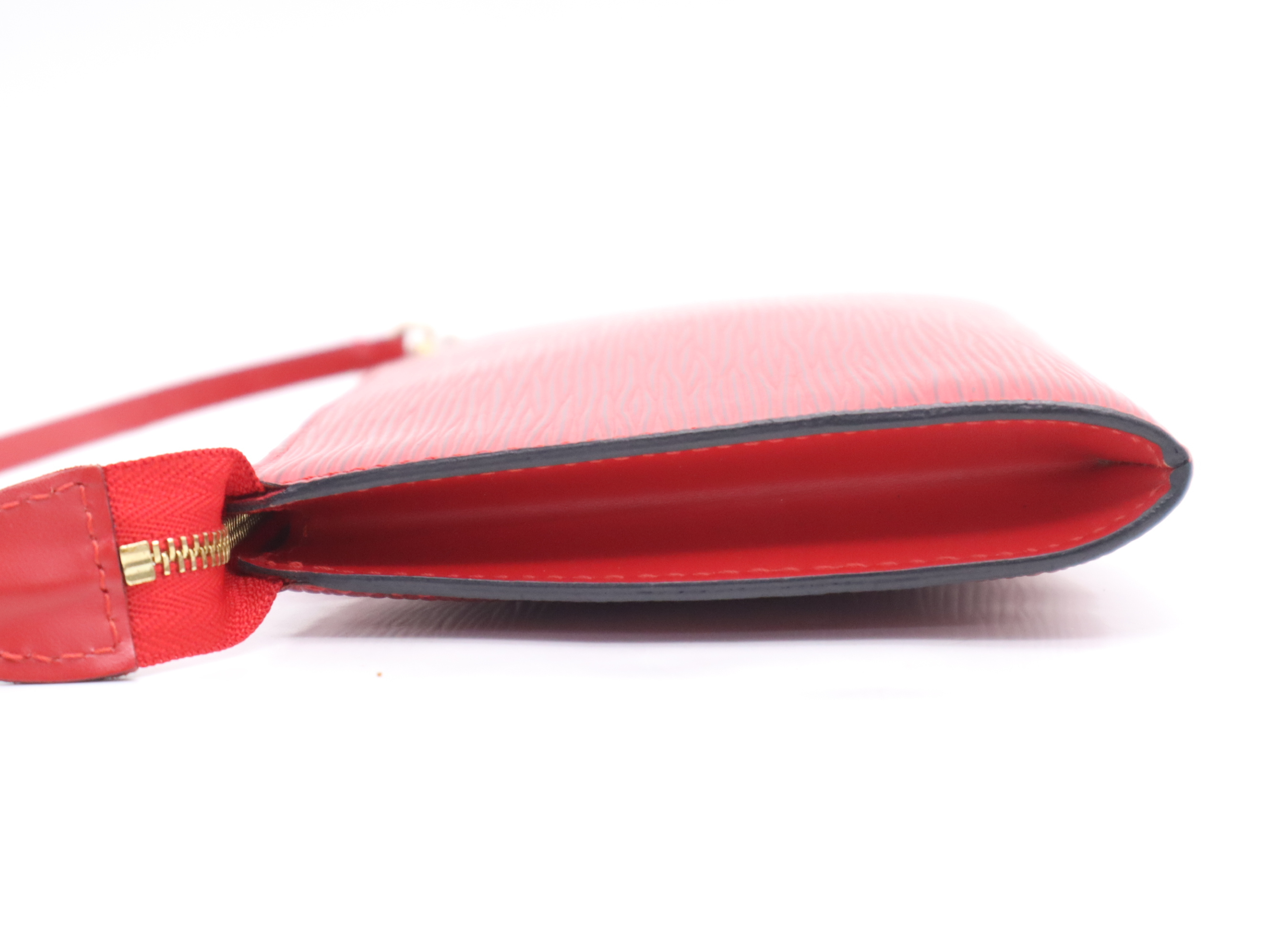 M52947 Epi Pochette Accessoires Castilian Red Pouch — view 3