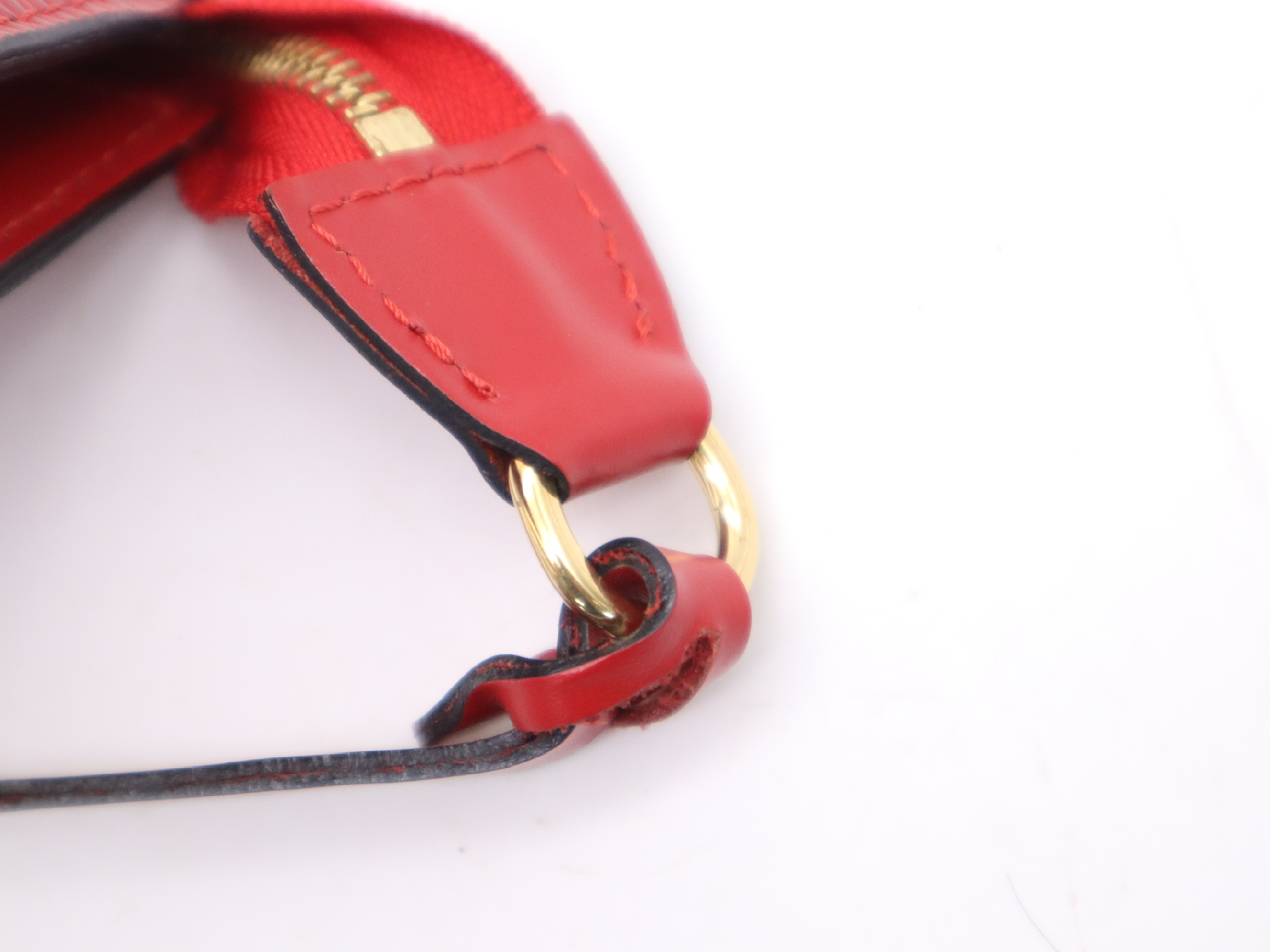 M52947 Epi Pochette Accessoires Castilian Red Pouch — view 8