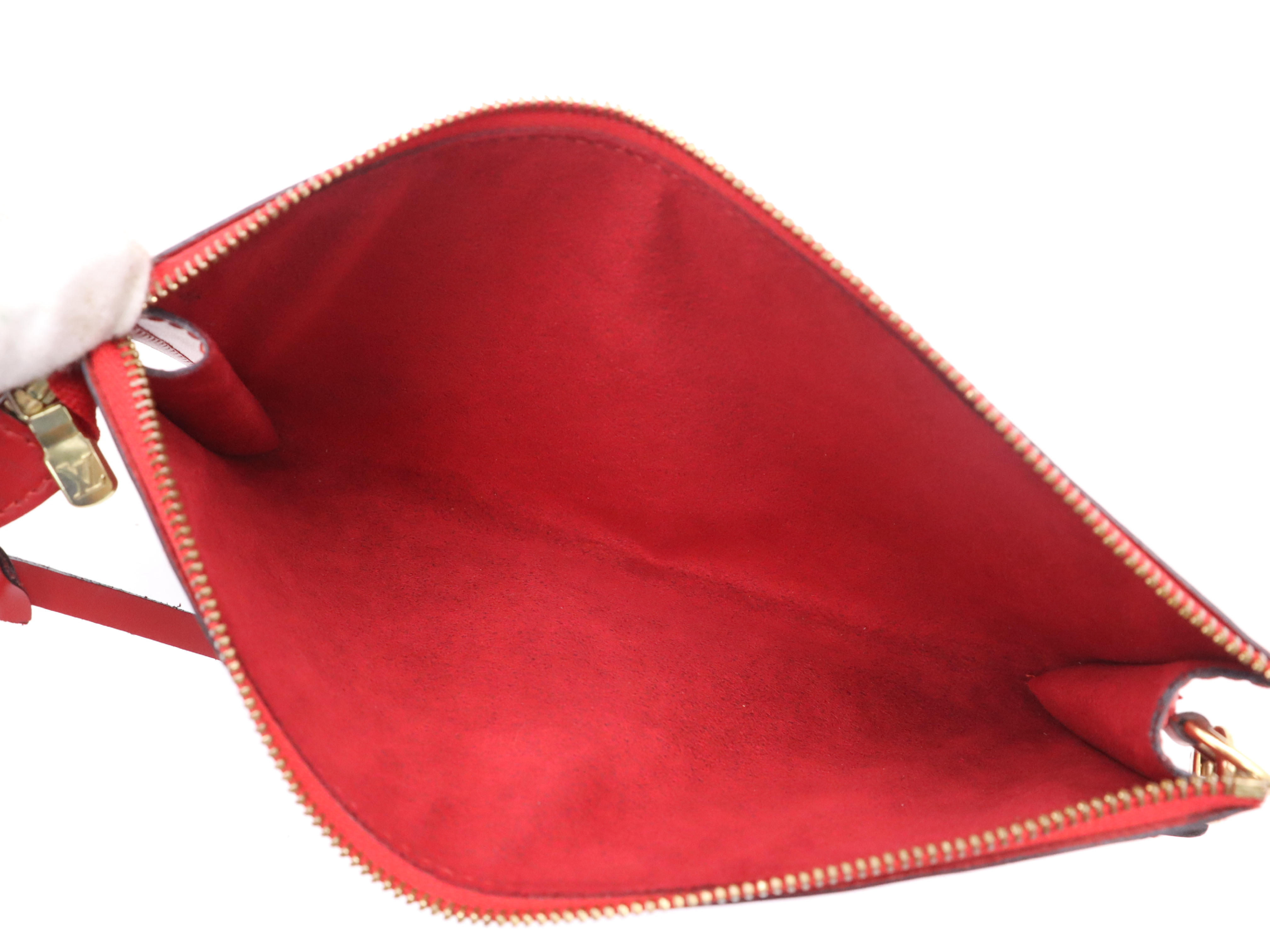 M52947 Epi Pochette Accessoires Castilian Red Pouch — view 10