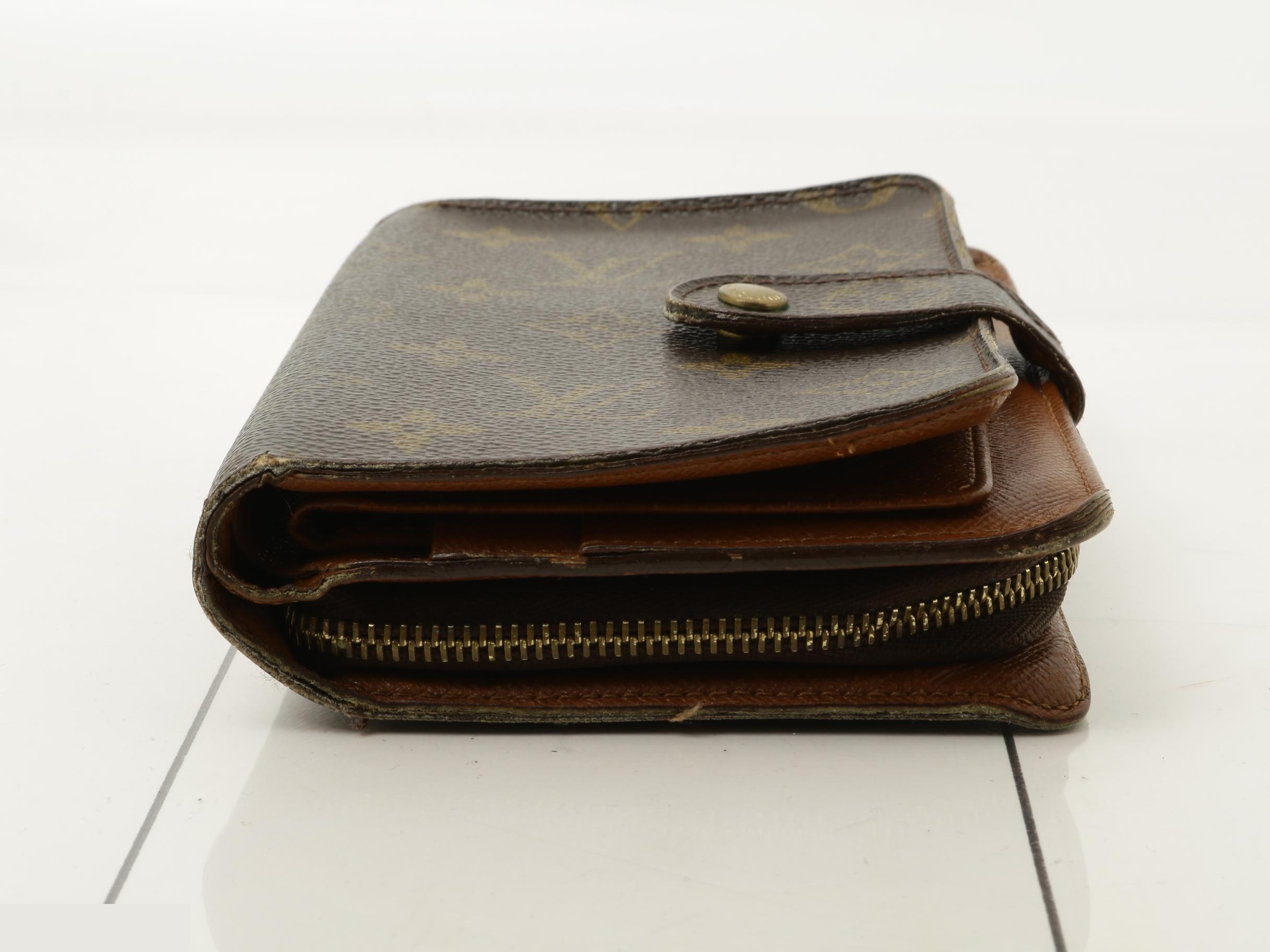 Portefeuille Papier Zip Bi-fold Wallet — view 3