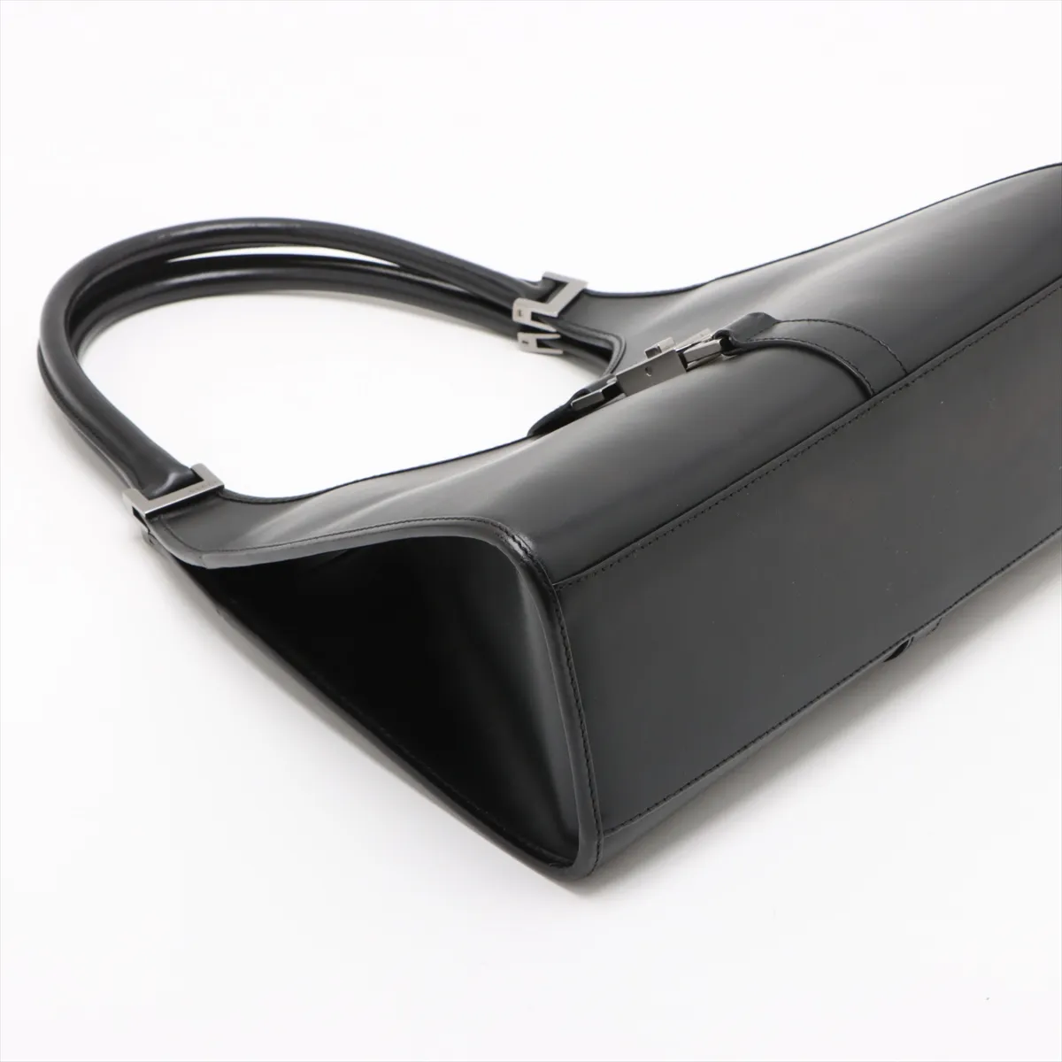 Jackie Leather Handbag Black — view 4
