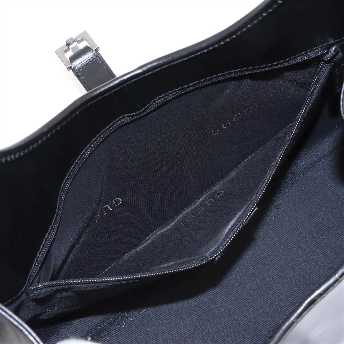 Jackie Leather Handbag Black — view 8