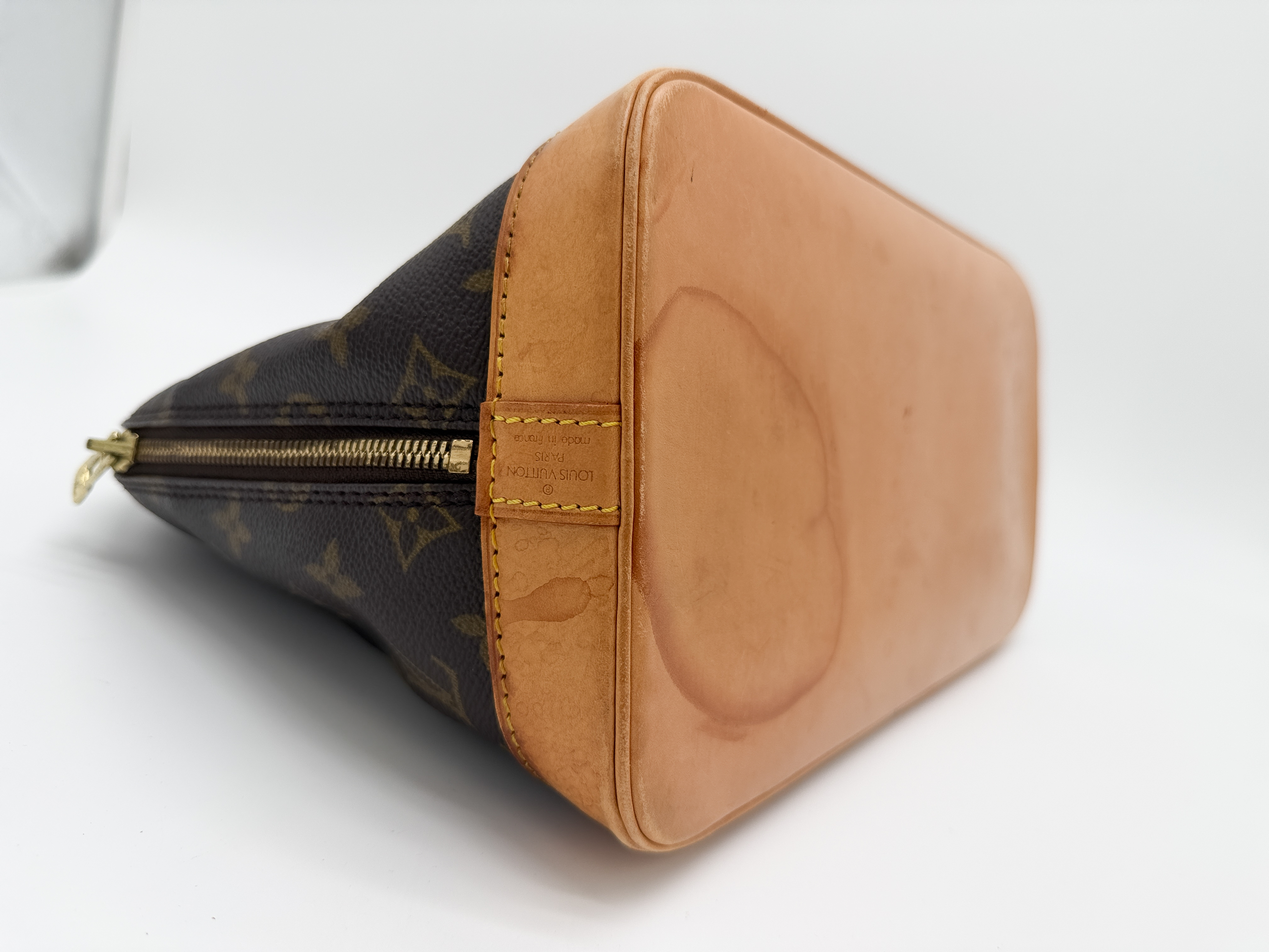 Monogram M51130 Alma PM Handbag with Strap — view 11