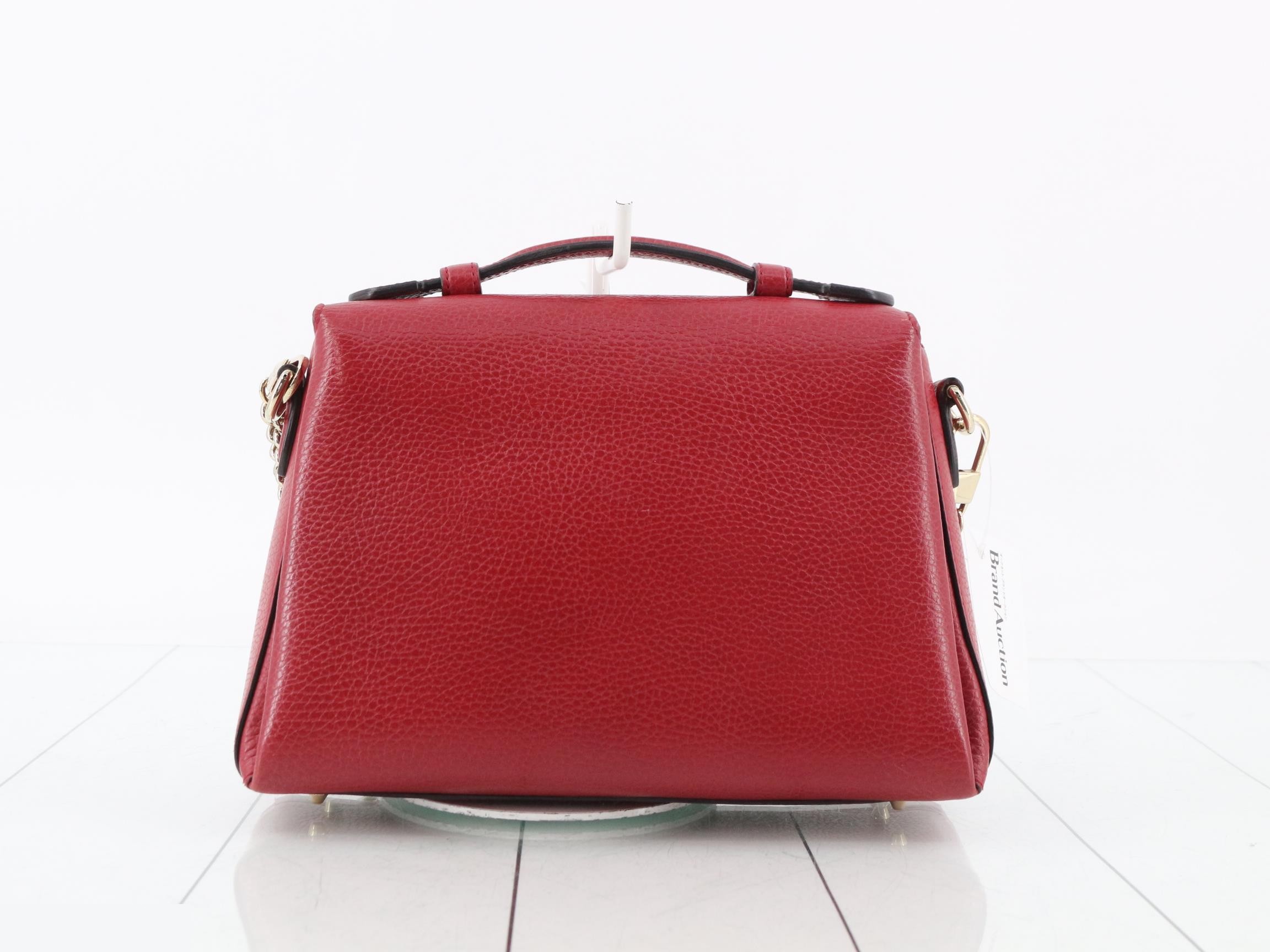 Small leather shoulder bag with interlocking G logo — view 2