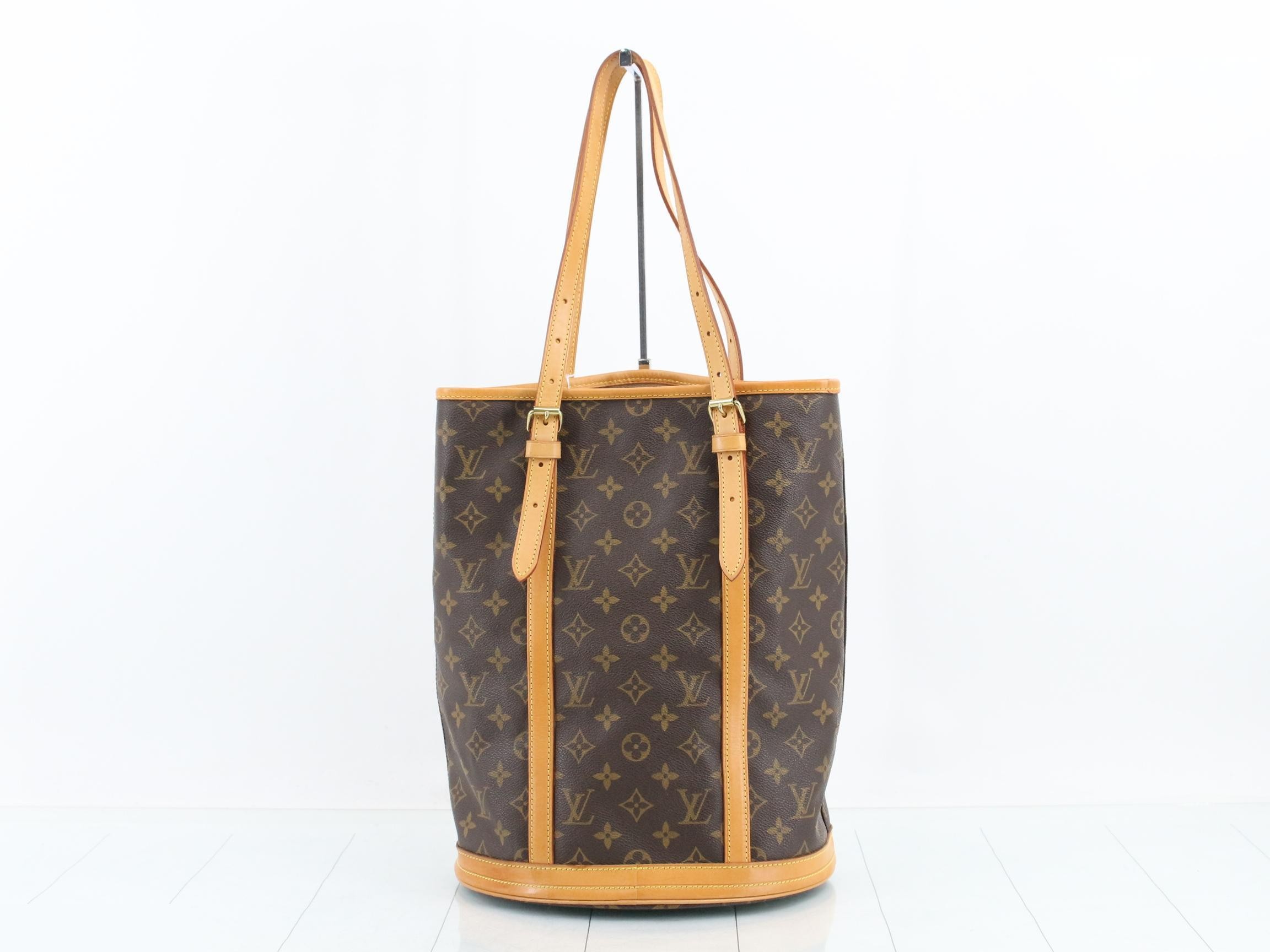 Monogram Bucket GM Tote Bag with Pouch — view 2