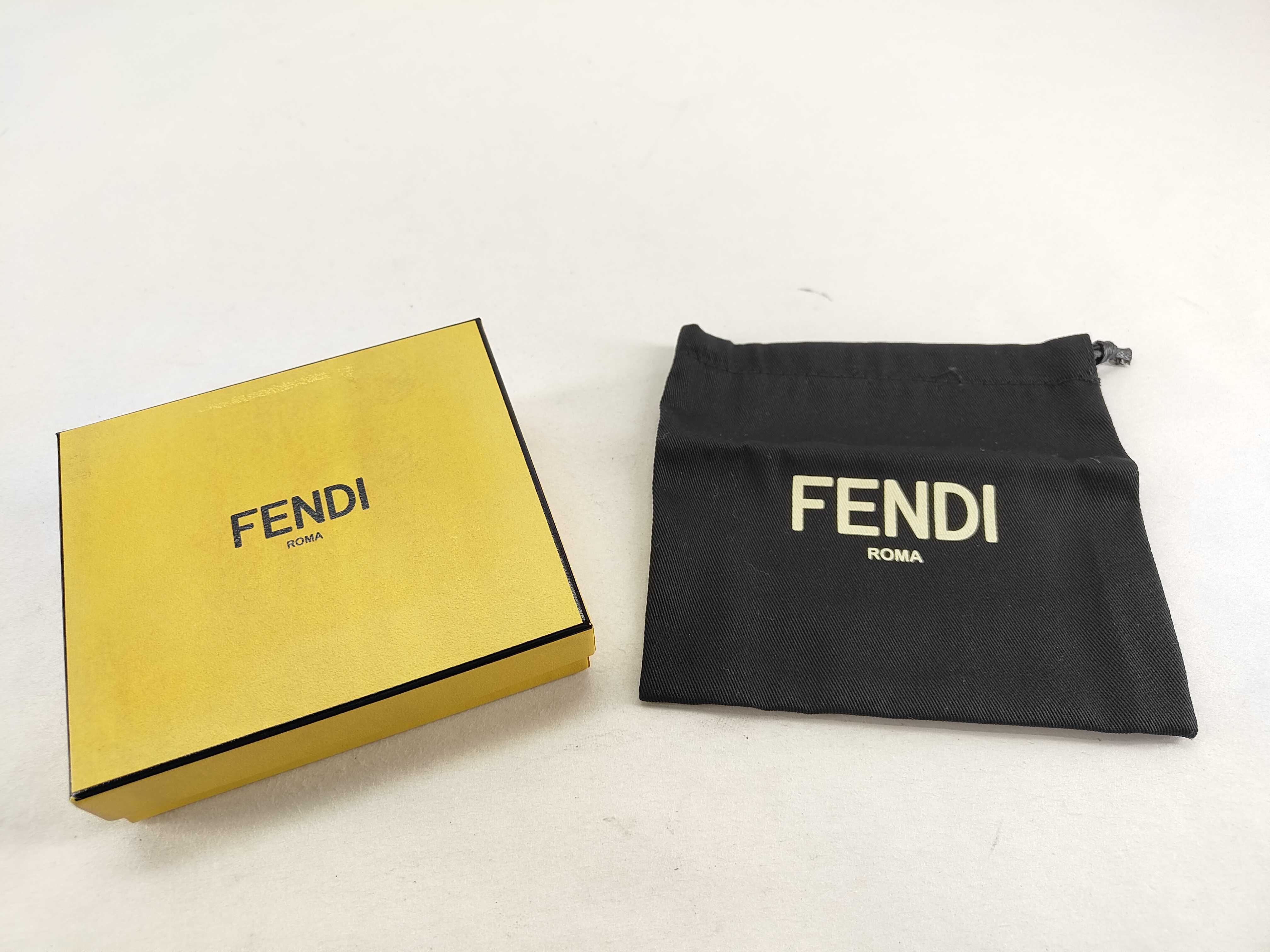 card case, black, 7M0343AJJ1, FF logo, with box, leather coin case. — view 13