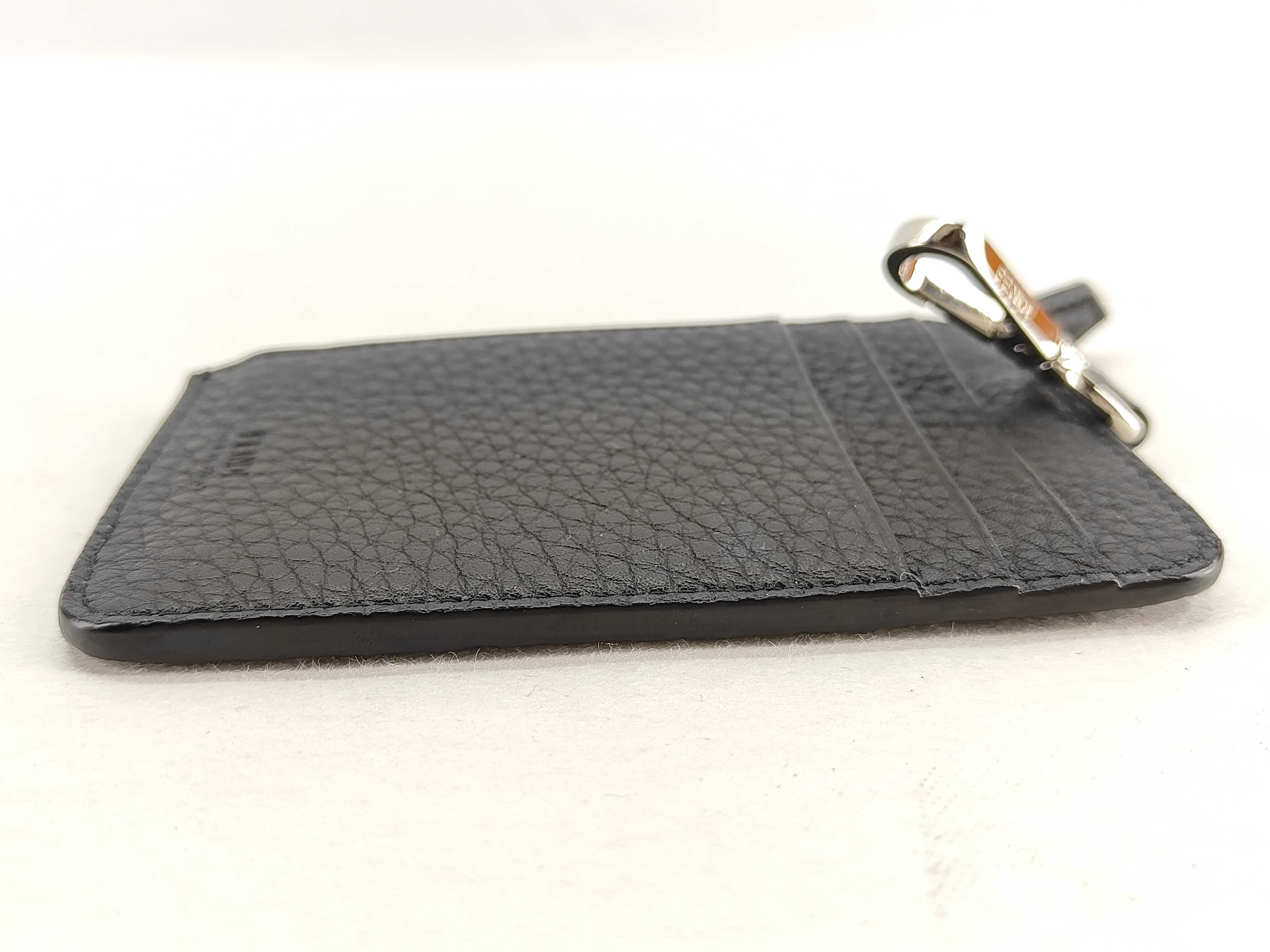 card case, black, 7M0343AJJ1, FF logo, with box, leather coin case. — view 5