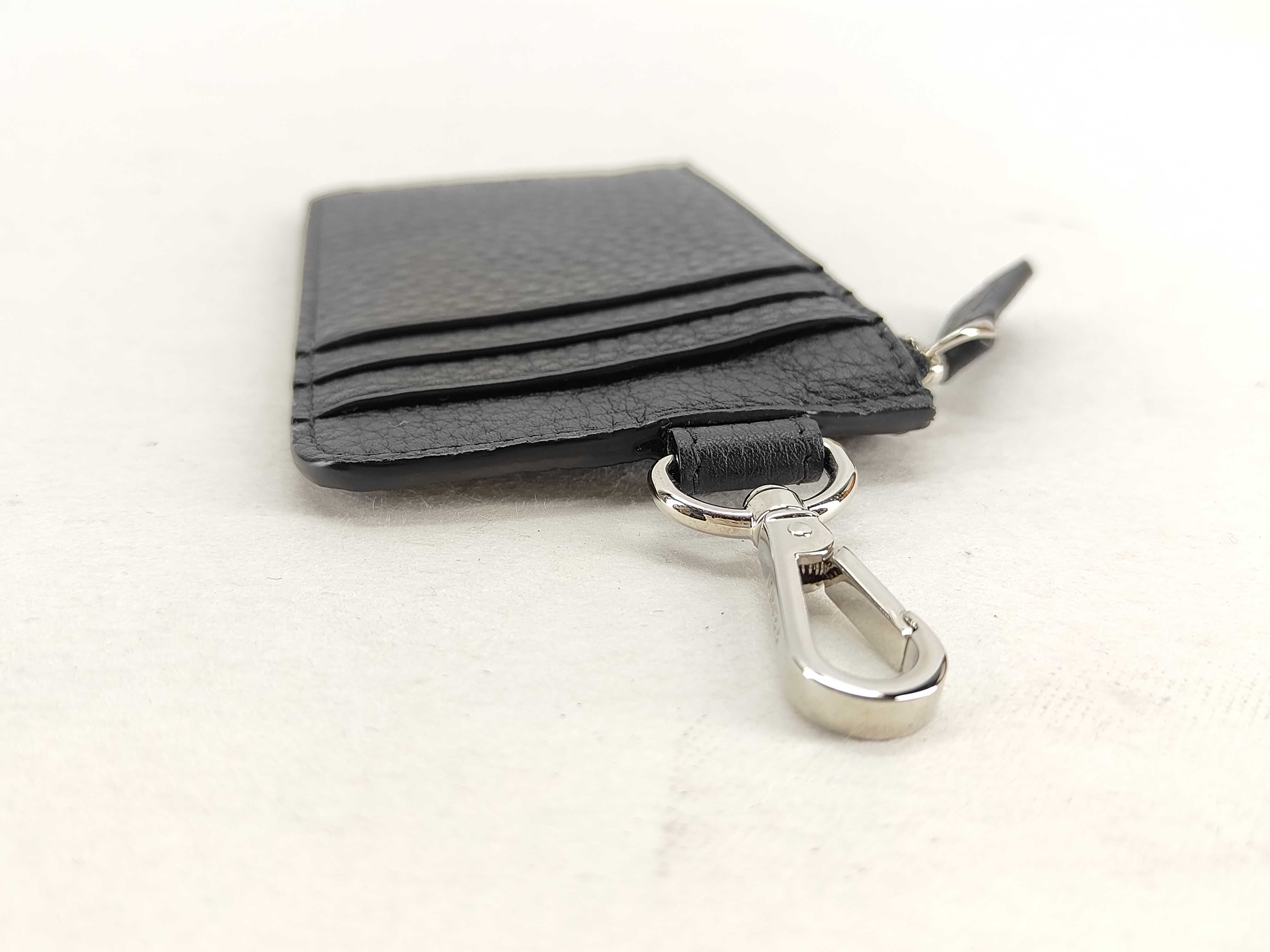 card case, black, 7M0343AJJ1, FF logo, with box, leather coin case. — view 6