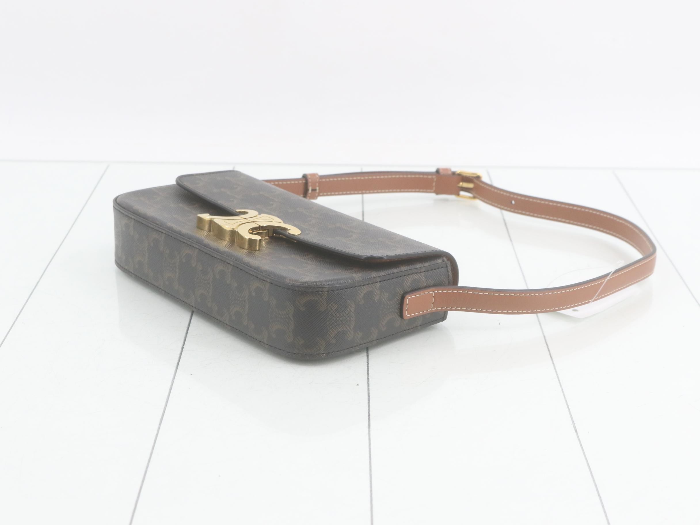 Claude Trinoff One-Shoulder Bag, Coated Canvas — view 6