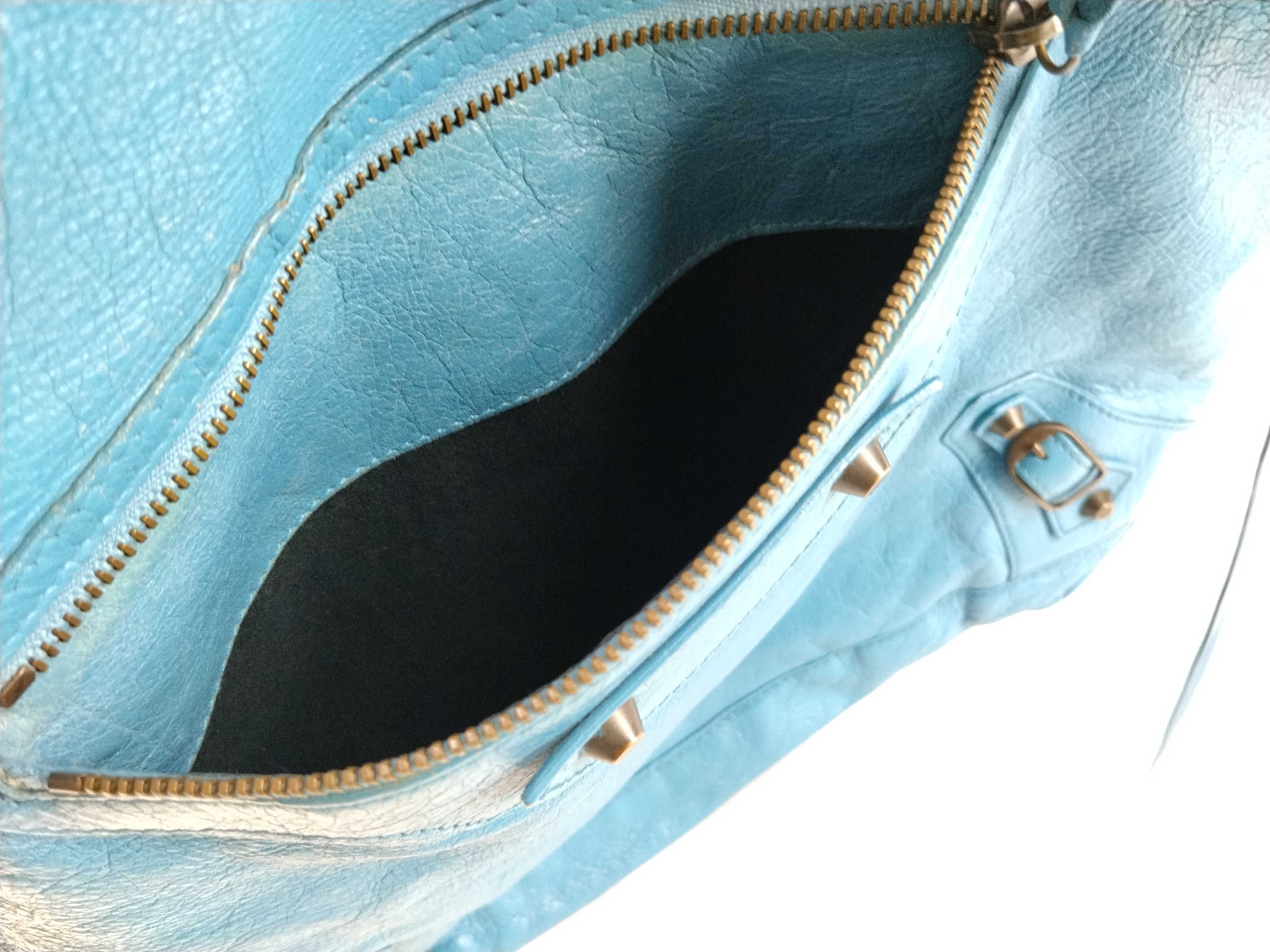 BAG LAGON LAMBSKIN LEATHER MOTORCYCLE DAY BAG W/ MIRROR 140442.4470 Handbag — view 15