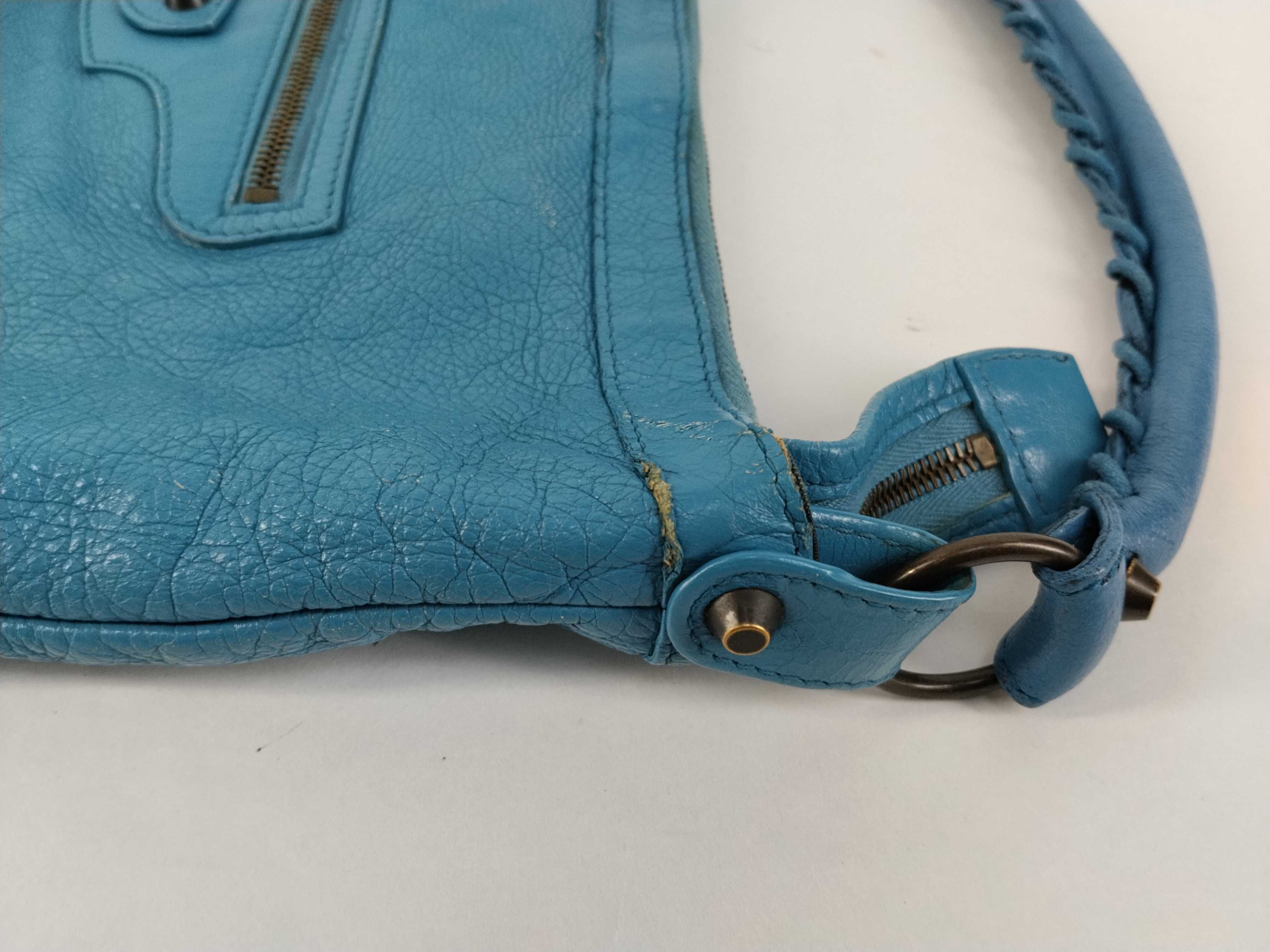 BAG LAGON LAMBSKIN LEATHER MOTORCYCLE DAY BAG W/ MIRROR 140442.4470 Handbag — view 5
