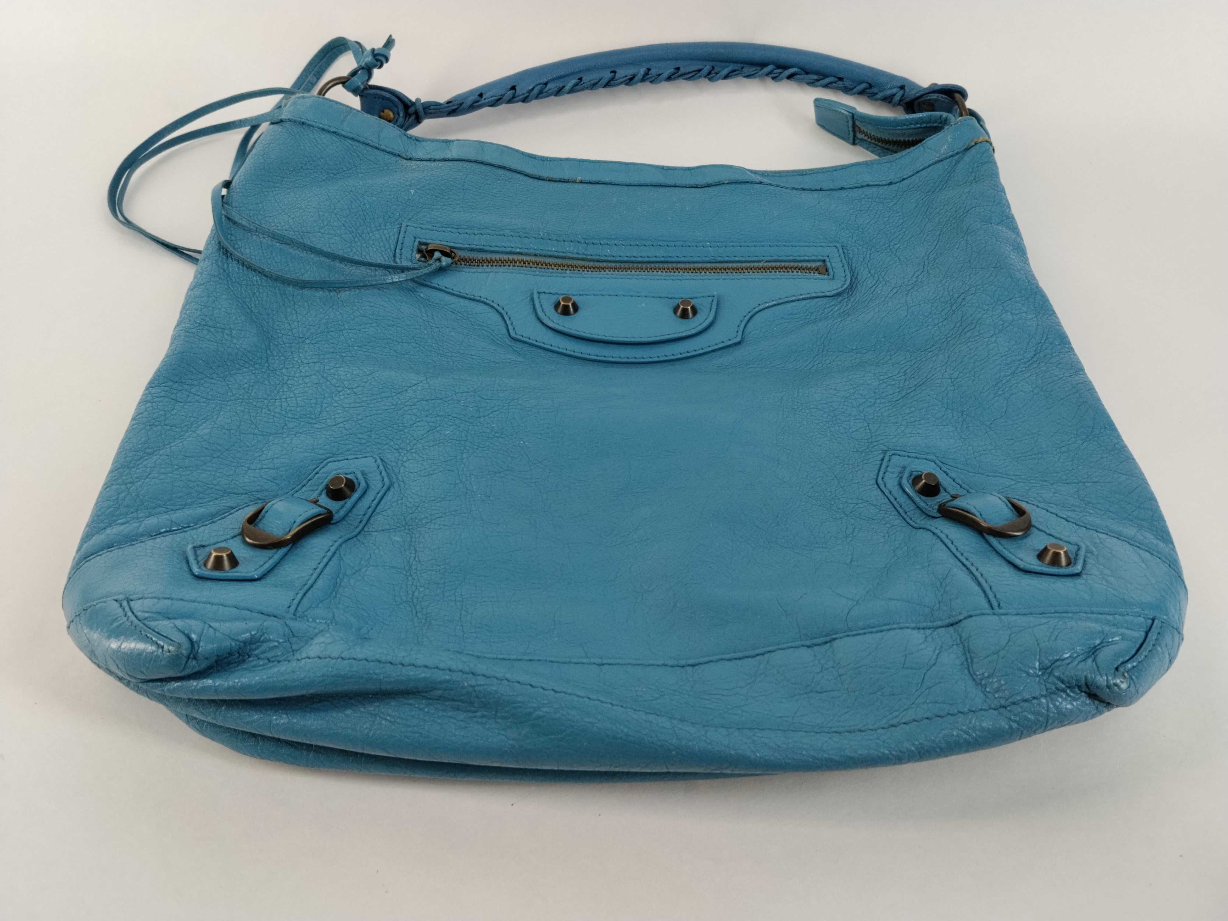 BAG LAGON LAMBSKIN LEATHER MOTORCYCLE DAY BAG W/ MIRROR 140442.4470 Handbag — view 7