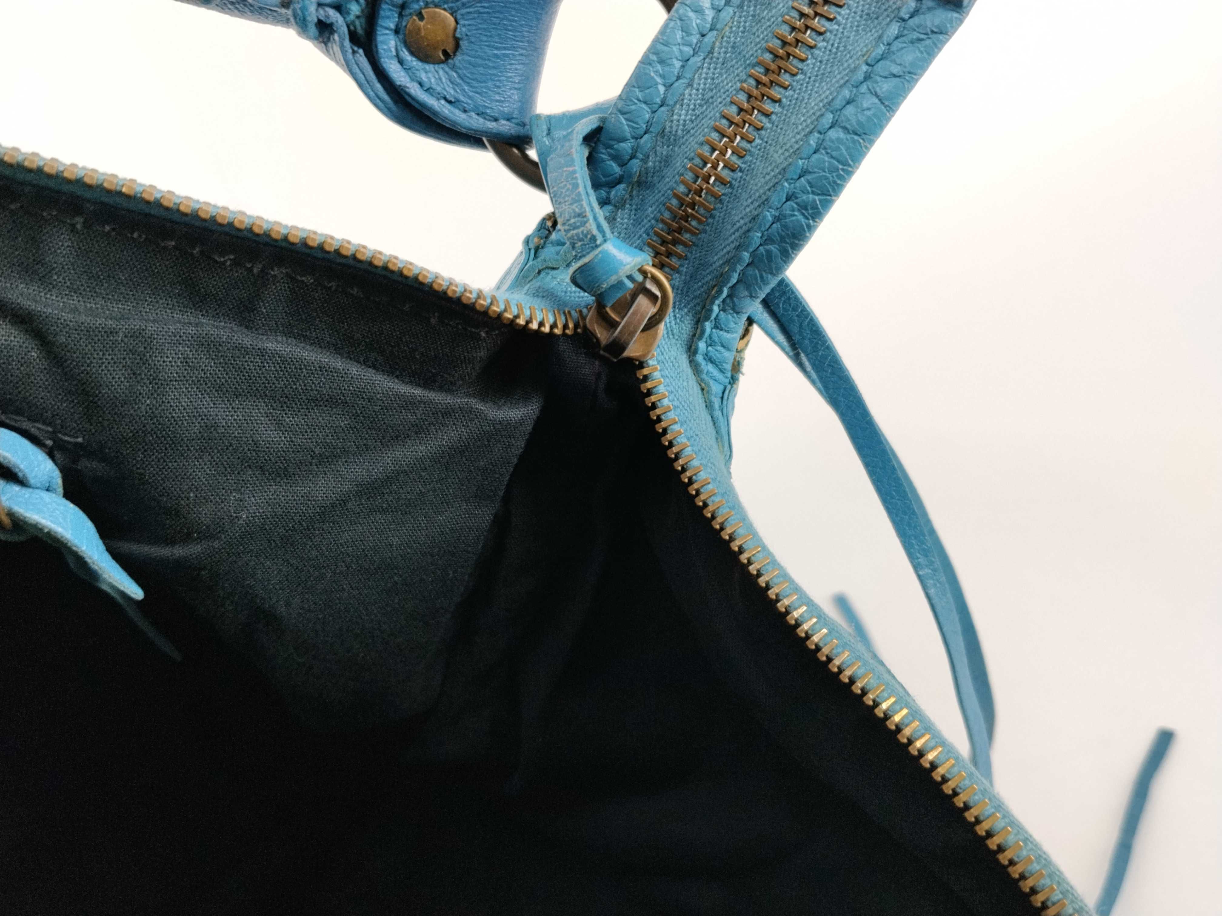 BAG LAGON LAMBSKIN LEATHER MOTORCYCLE DAY BAG W/ MIRROR 140442.4470 Handbag — view 9