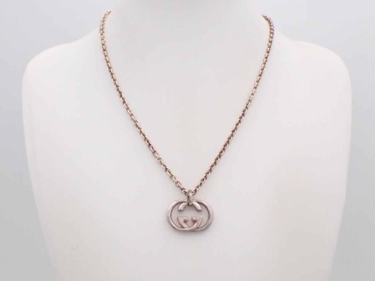 Interlocking Necklace, Sterling Silver (925), 25.1g — view 3