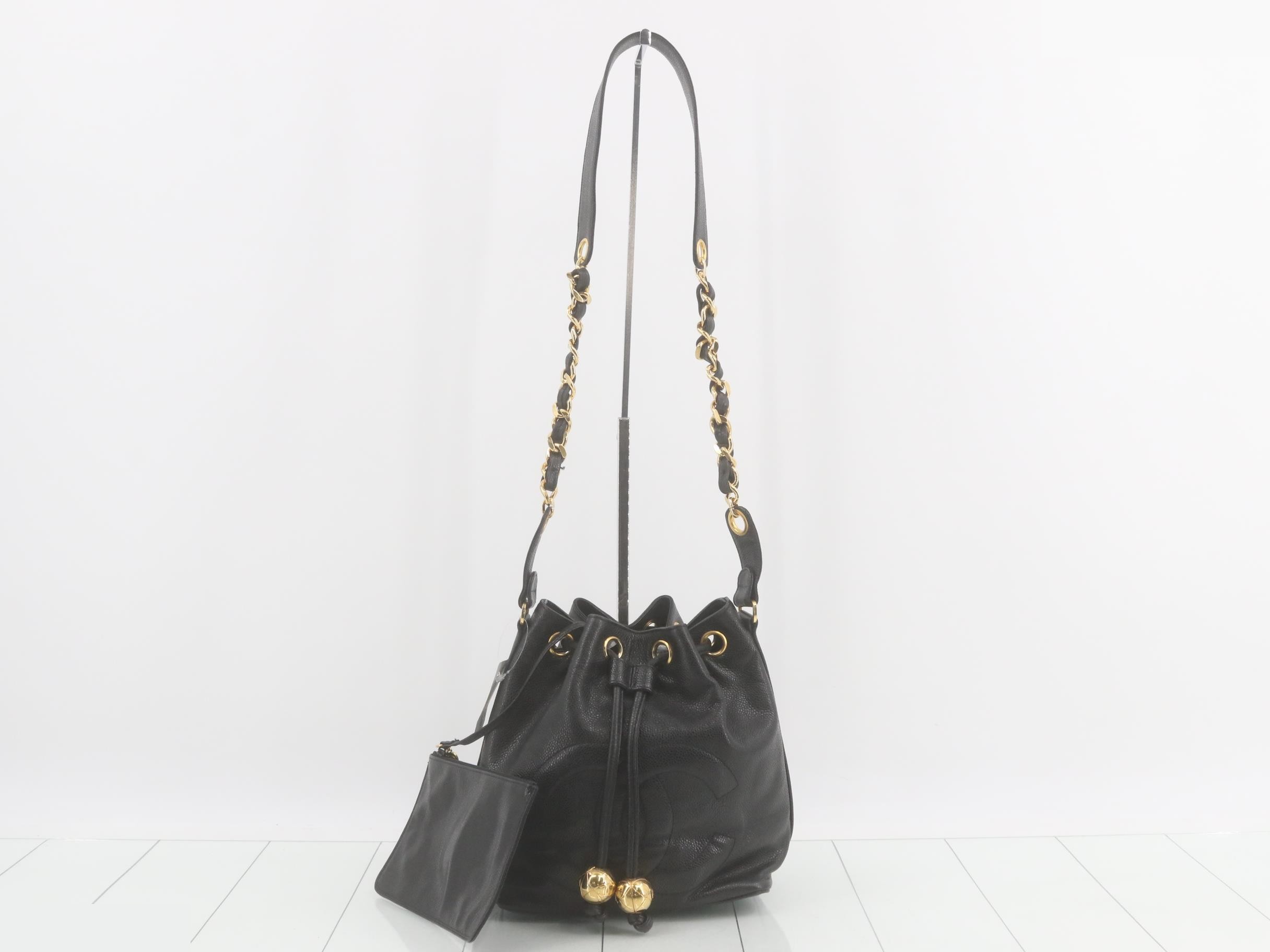 Caviar skin (bag) drawstring shoulder bag, item number 2