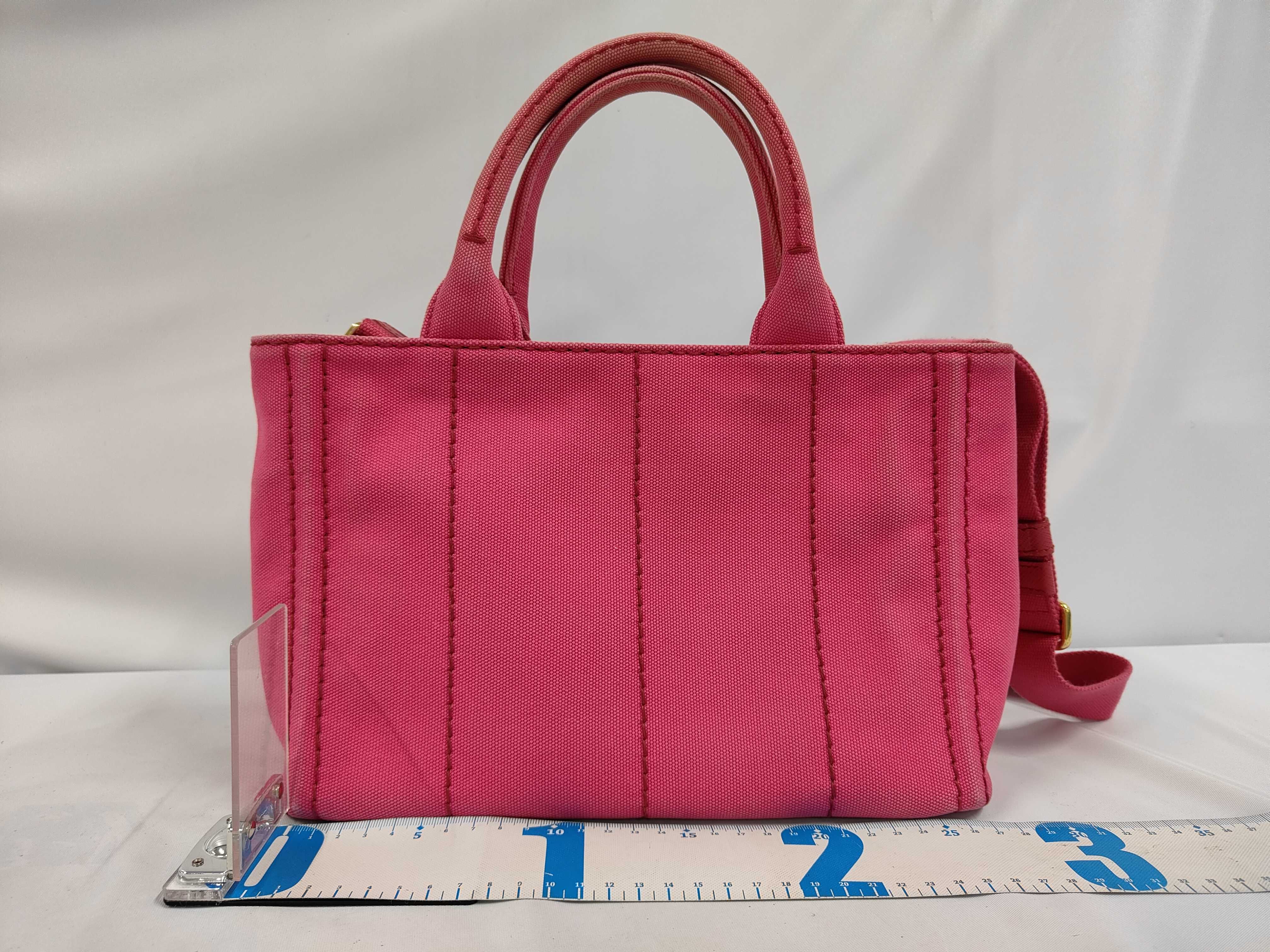 Canapa 2-Way Pink Handbag 1BG439 PEONIA — view 2