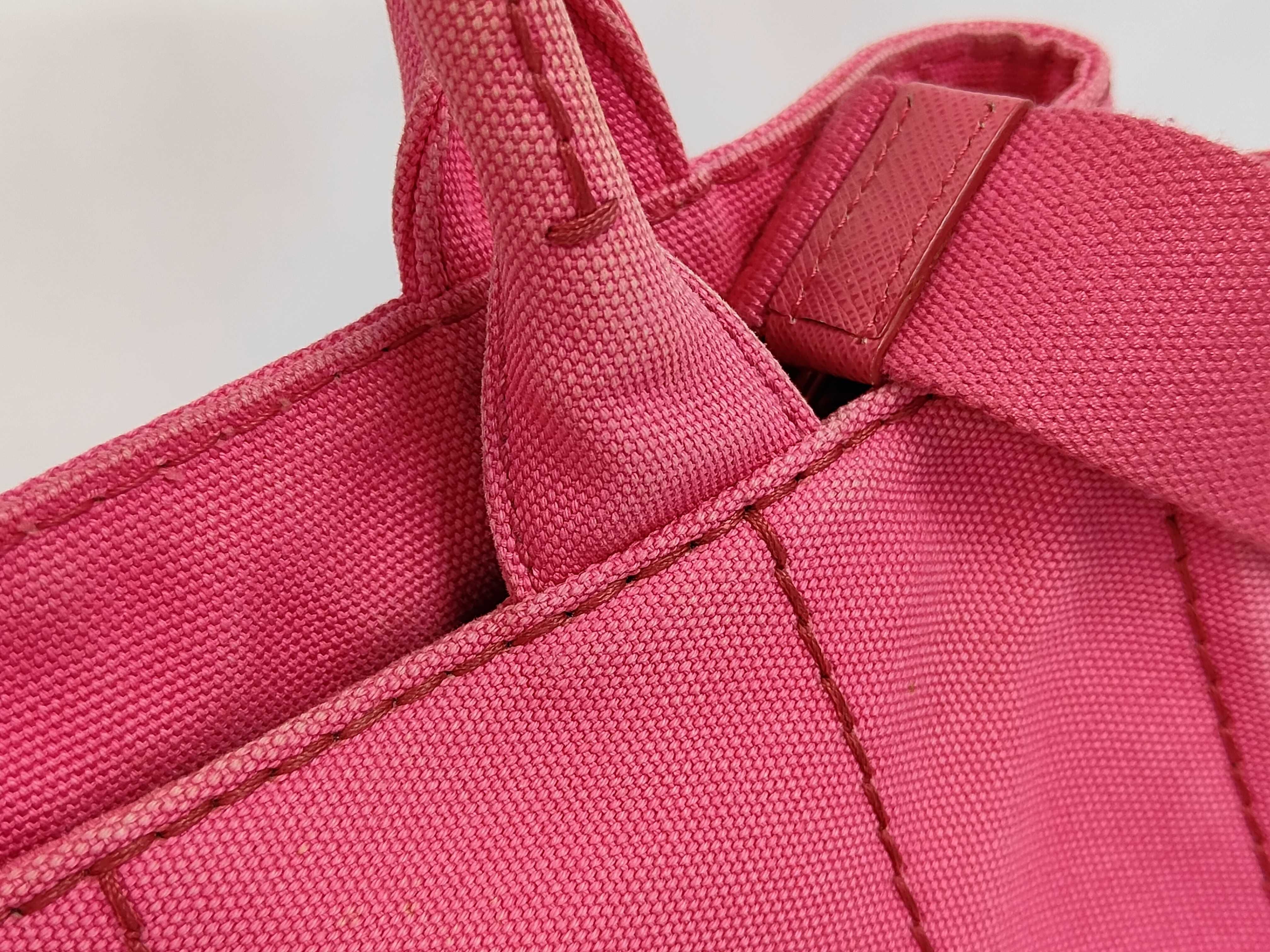 Canapa 2-Way Pink Handbag 1BG439 PEONIA — view 6