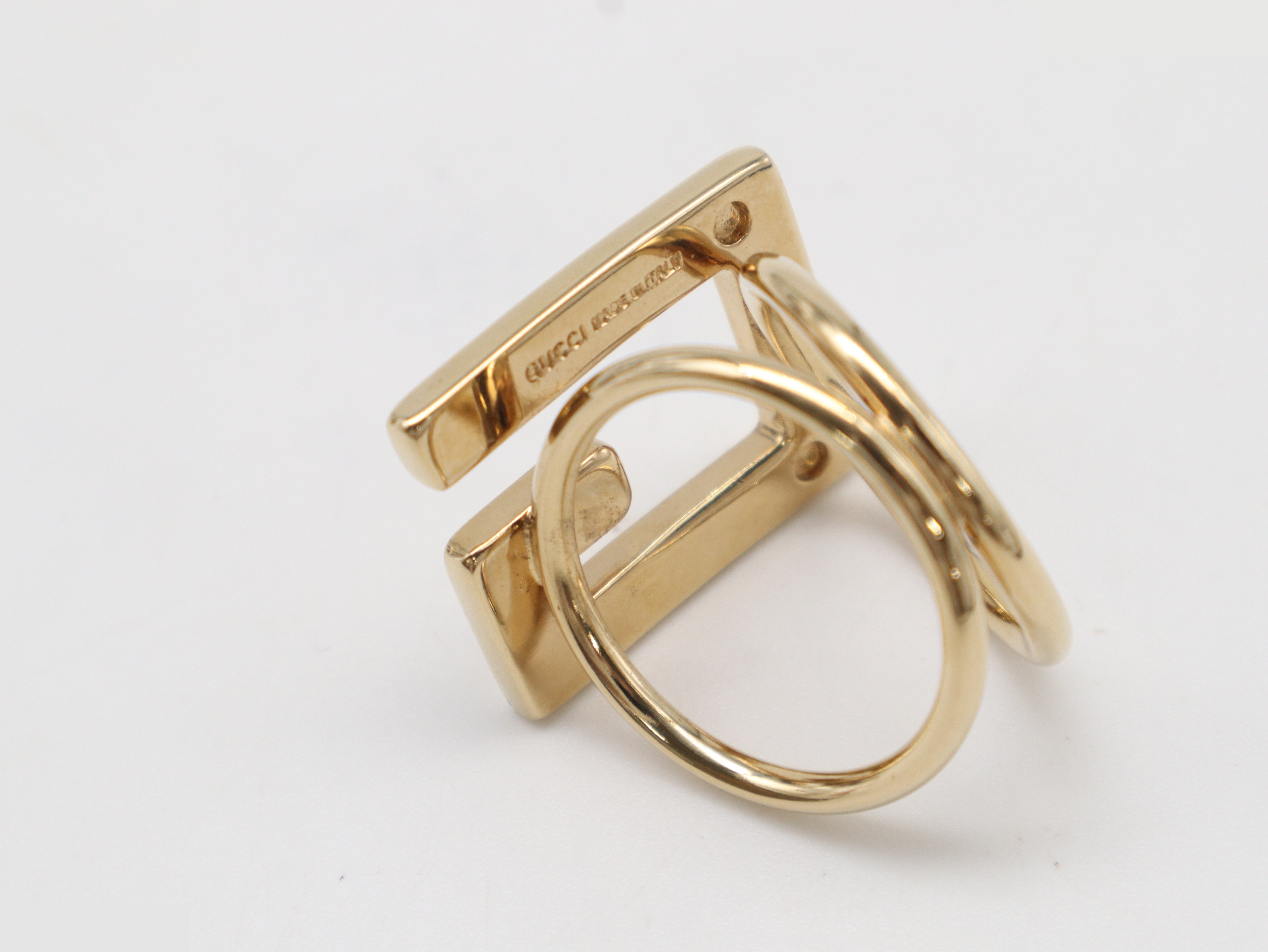 GP scarf ring G logo — view 4