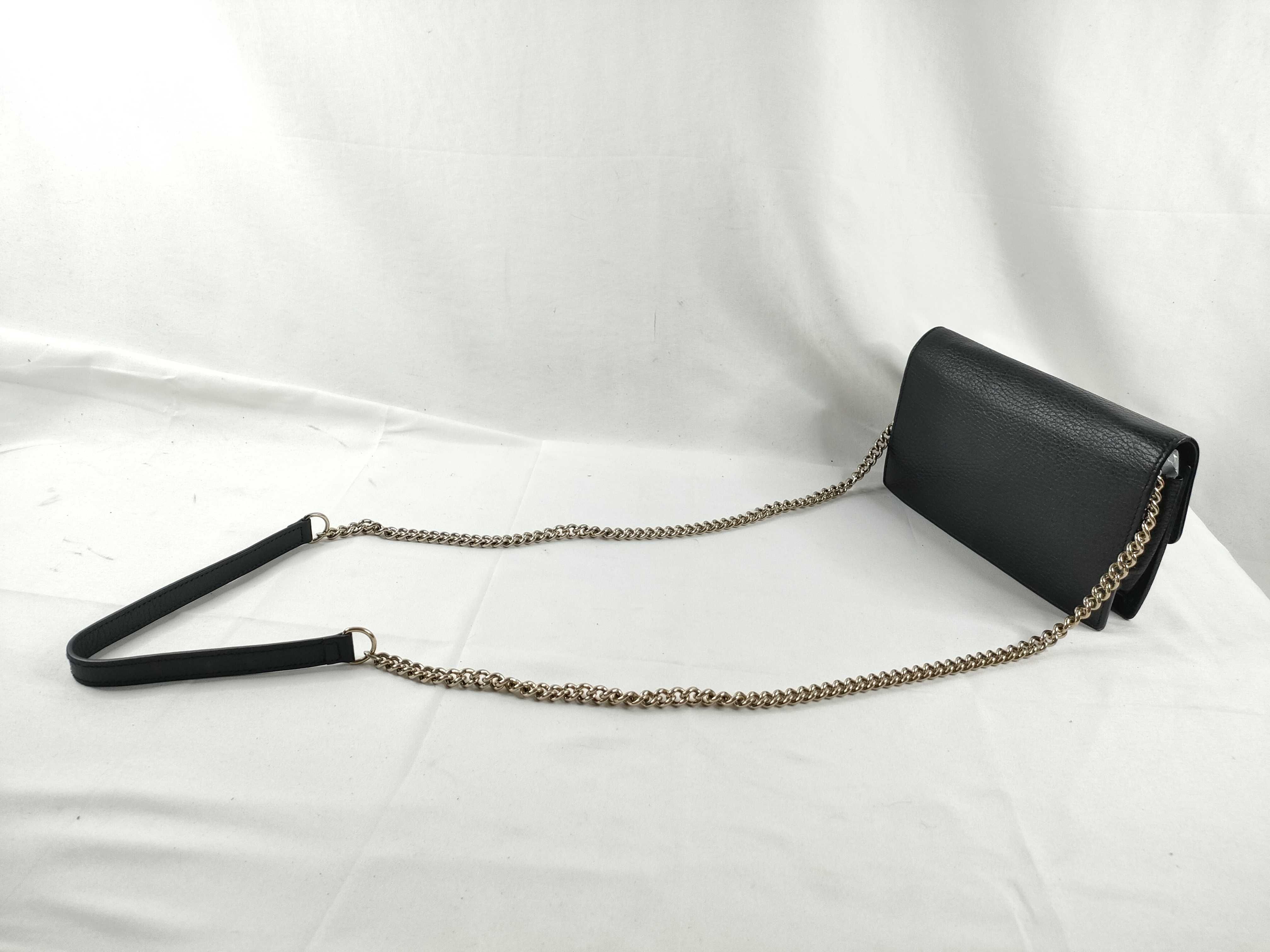 Interlocking Mini Chain Shoulder Bag 615523 (Shoulder Bag) — view 6