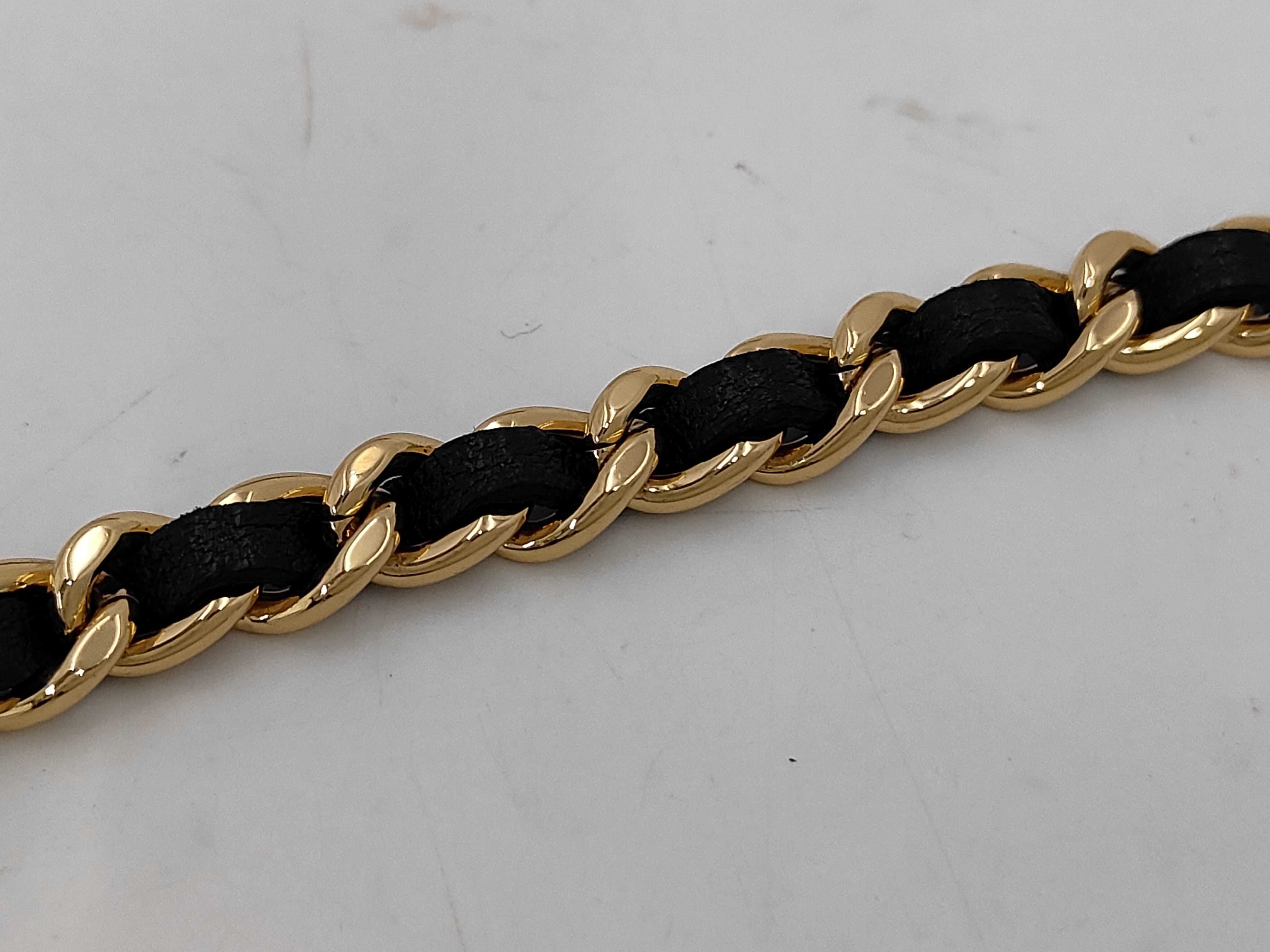 Boy Chanel Chain Wallet, Black Lambskin, Gold Hardware, Shoulder Bag — view 4