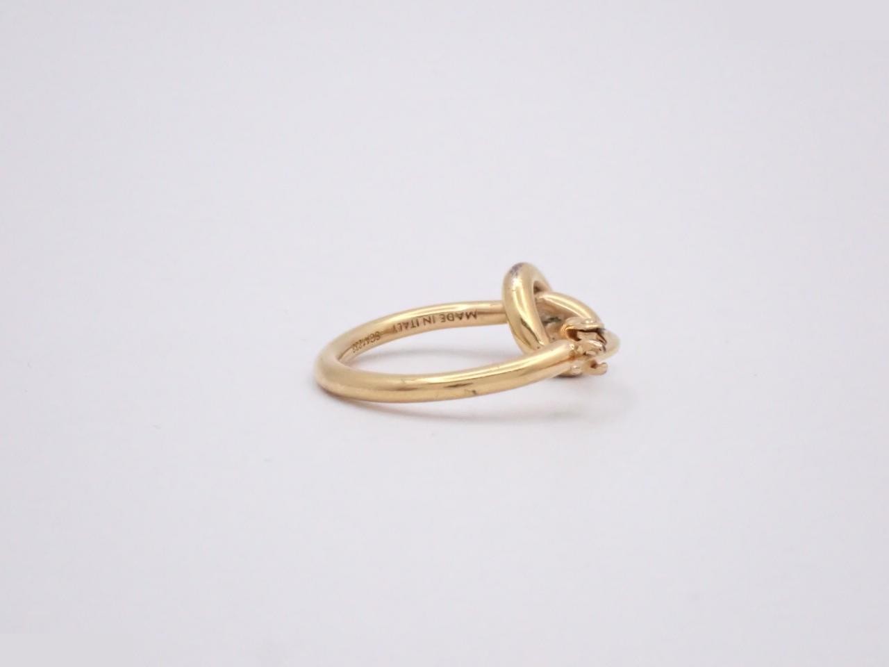 Knot Hoop Earring SCA1233 (Single Earring Only) — view 3