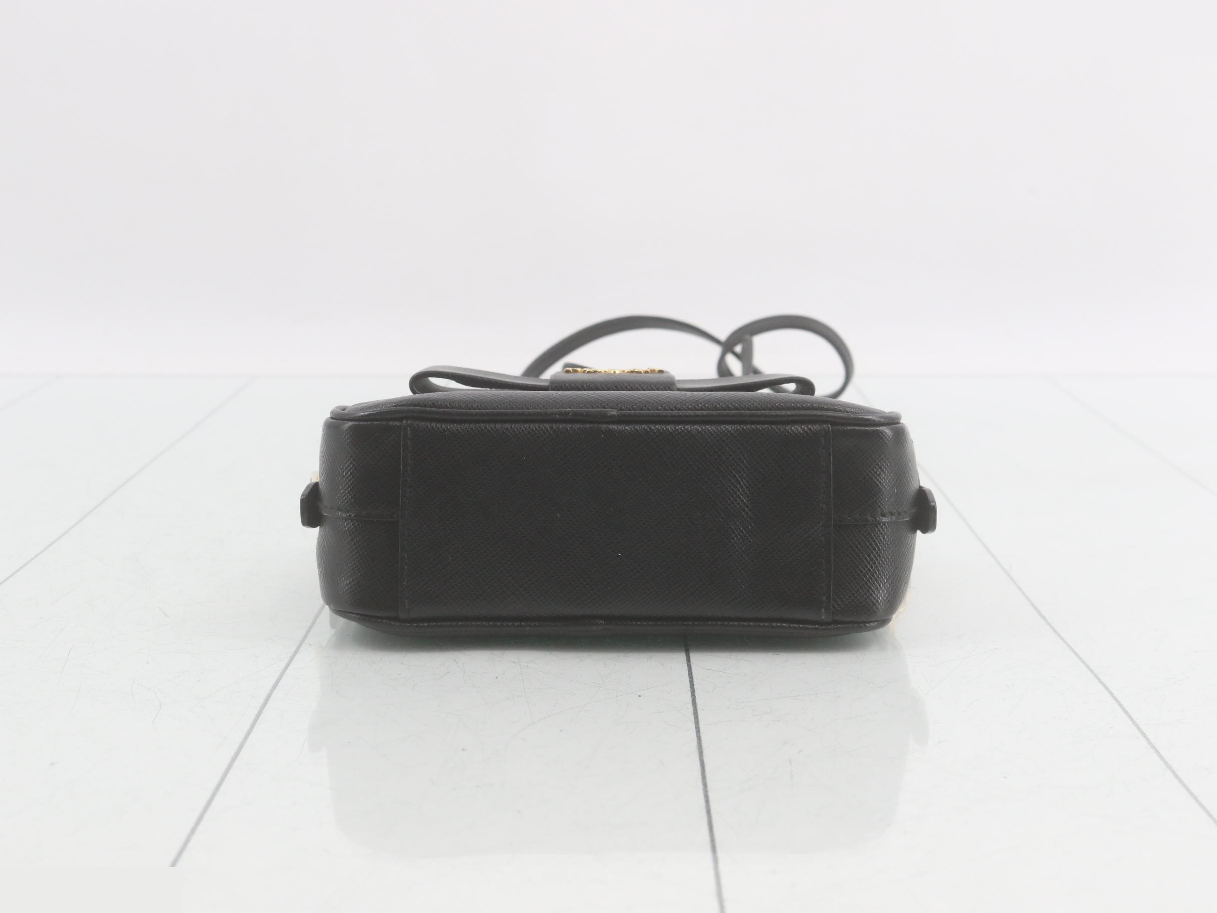 Saffiano Ribbon Shoulder Bag — view 3