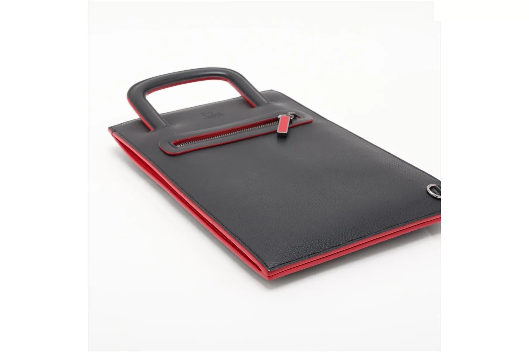 Trick Track Spike Stud Leather Second Bag — view 4