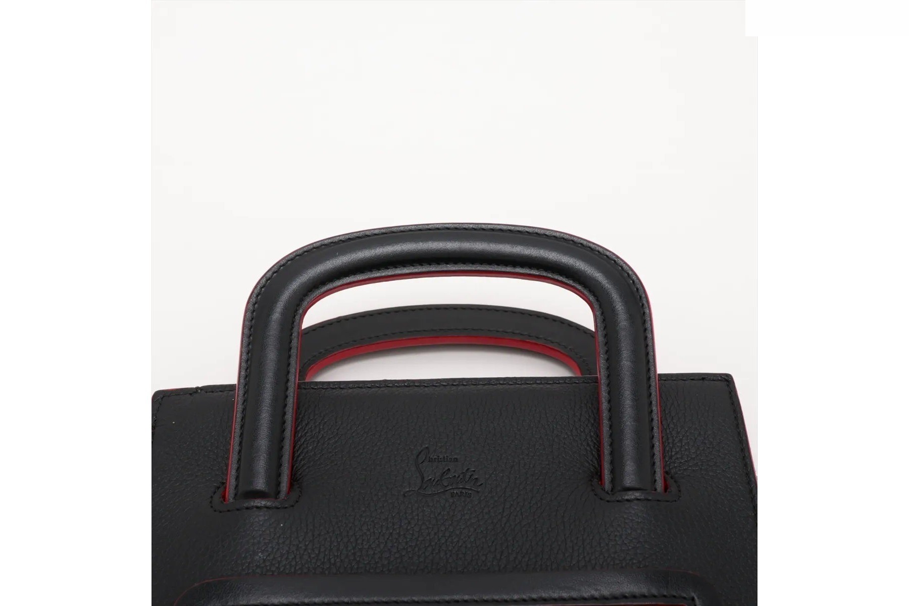 Trick Track Spike Stud Leather Second Bag — view 6
