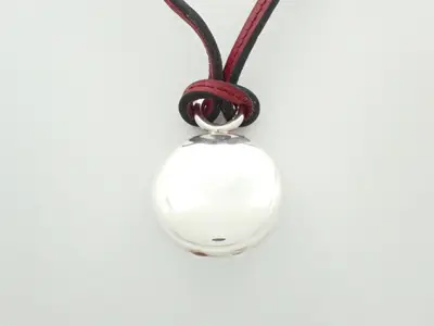 Locket Pill Case Necklace, Lanieres, 925 Sterling Silver / 12.0g