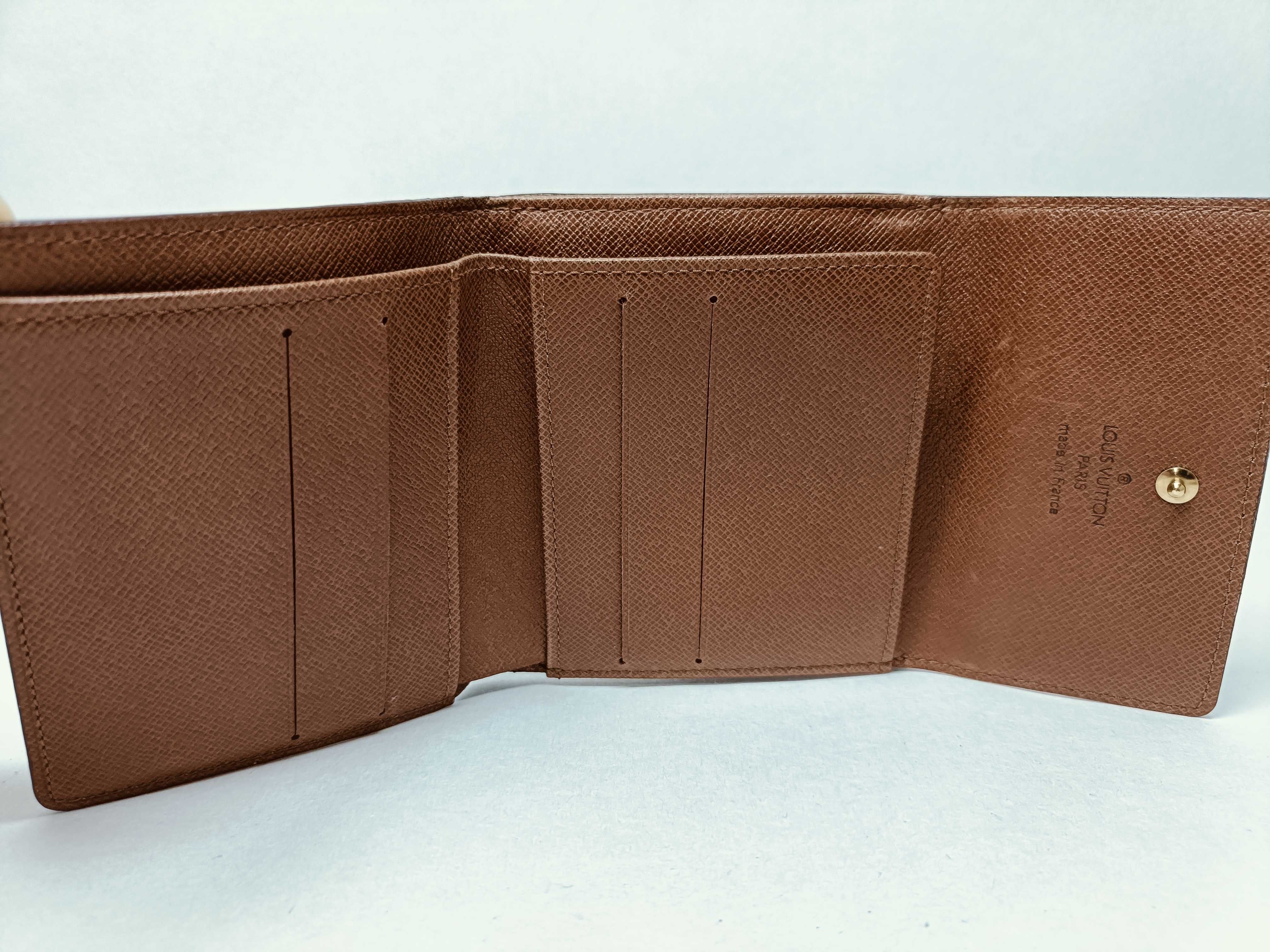 Monogram Bi-fold Wallet with Double Snap Closure — view 11