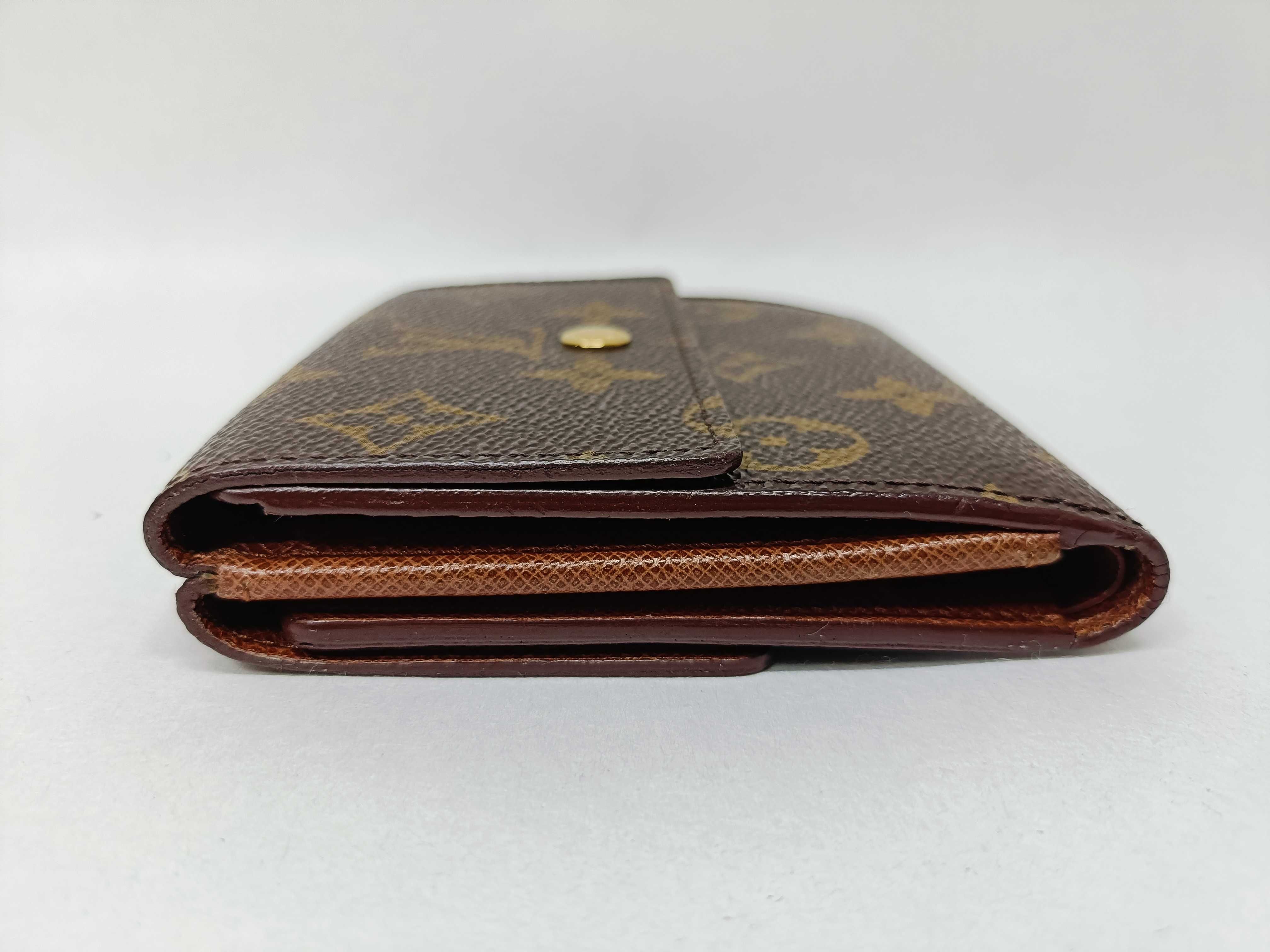 Monogram Bi-fold Wallet with Double Snap Closure — view 3