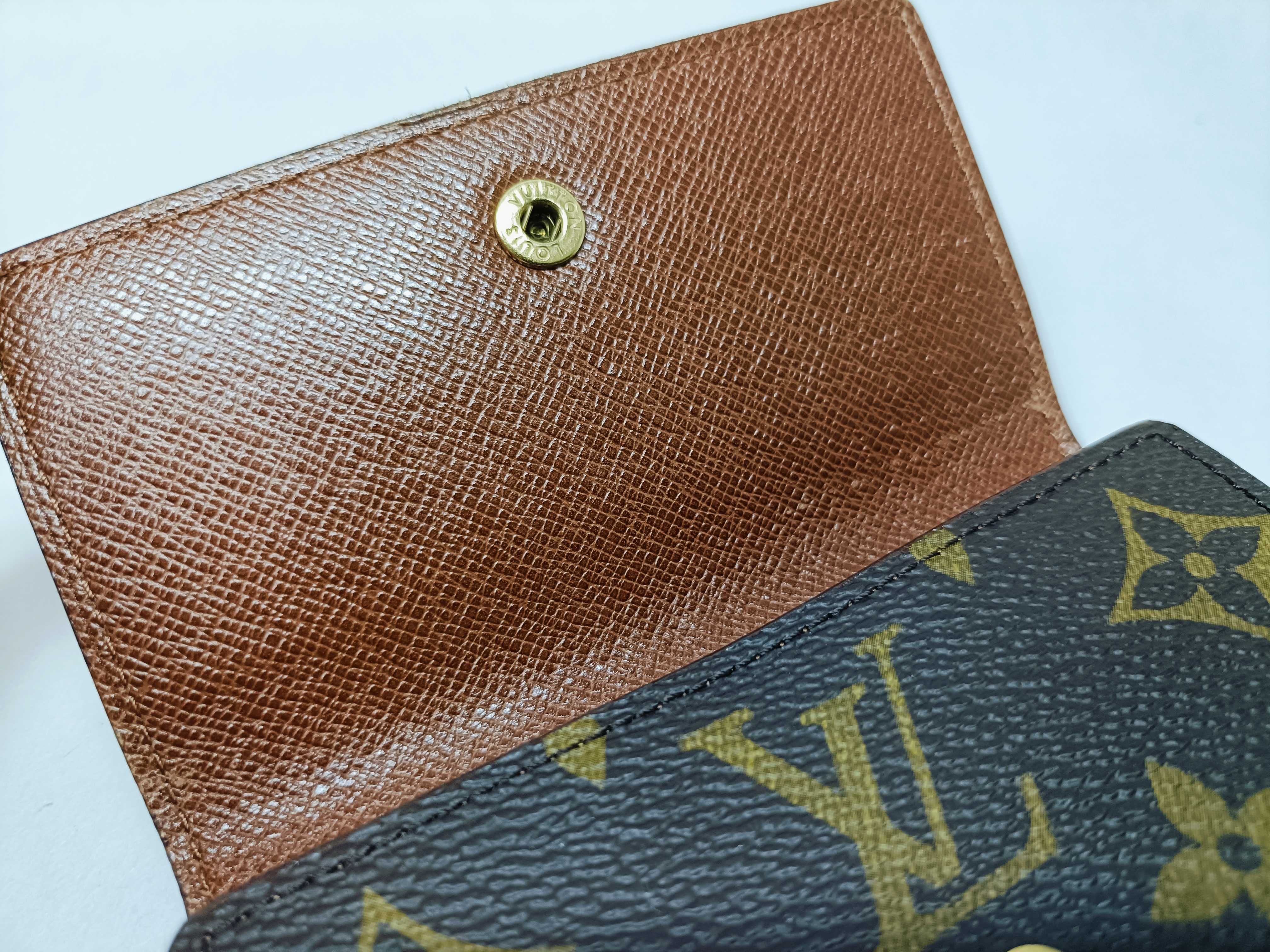 Monogram Bi-fold Wallet with Double Snap Closure — view 8