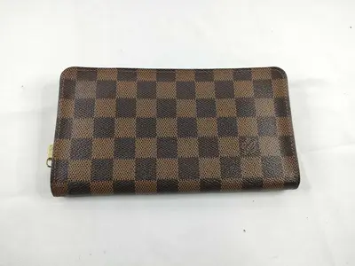 Damier Portemonnaie Zip Wallet