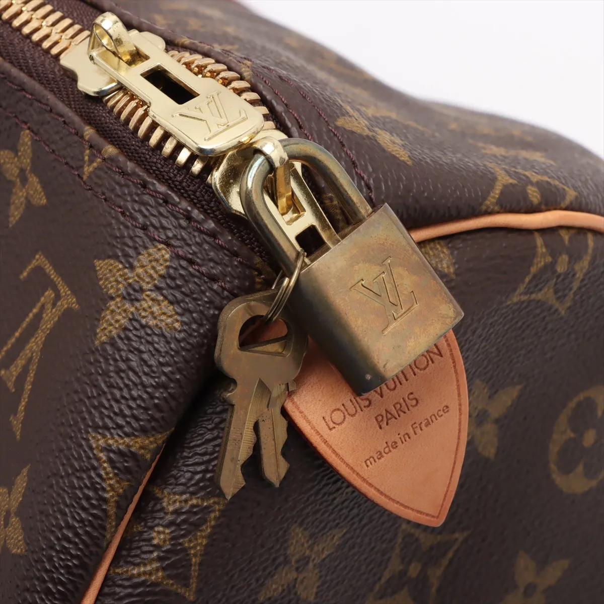 Monogram Keepall 55 M41424 FL0050 Brown — view 13