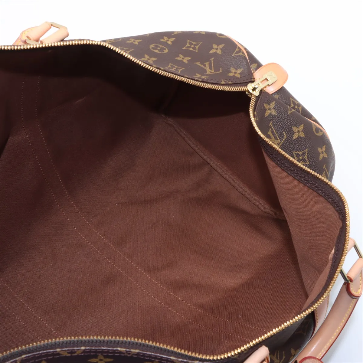 Monogram Keepall 55 M41424 FL0050 Brown — view 7