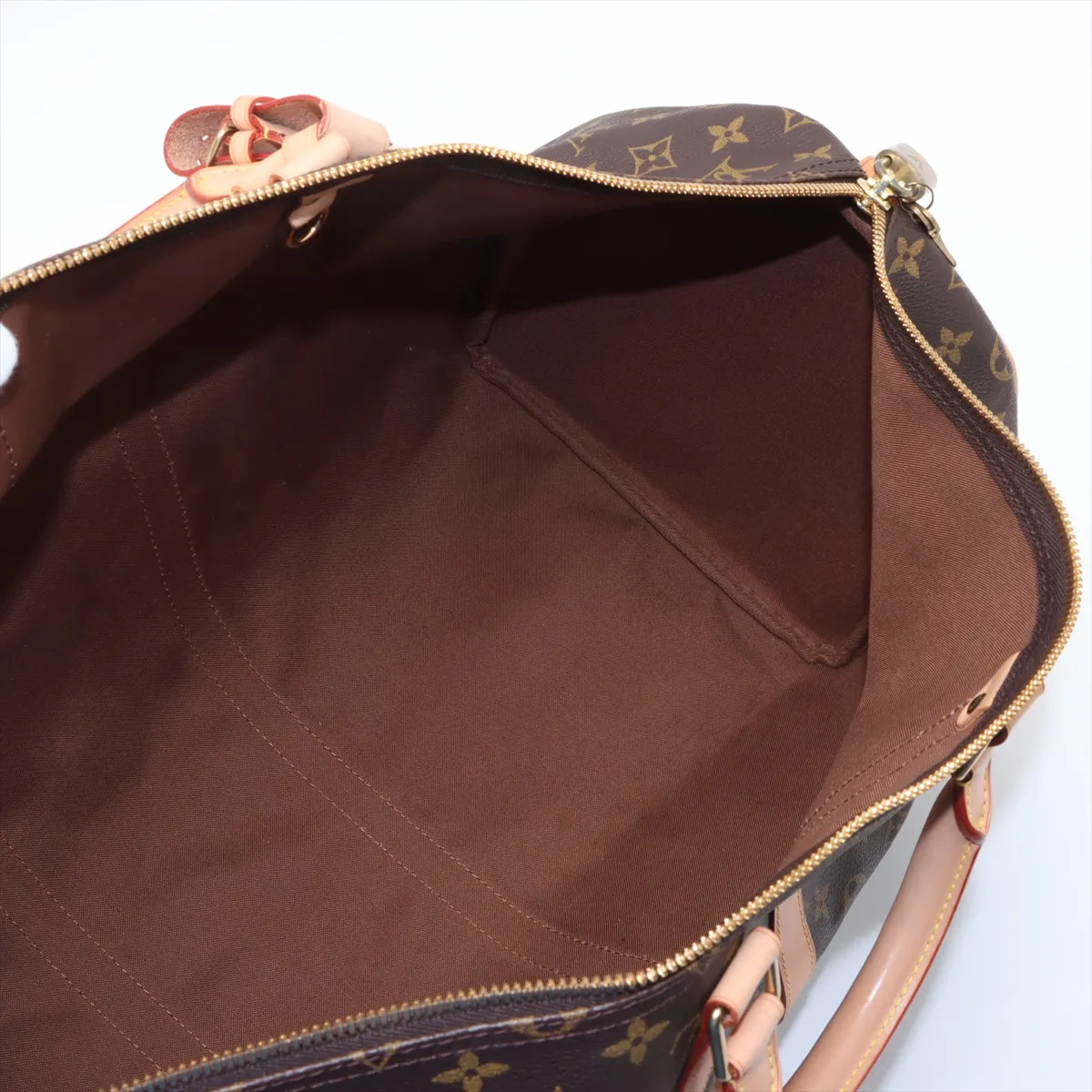 Monogram Keepall 55 M41424 FL0050 Brown — view 8