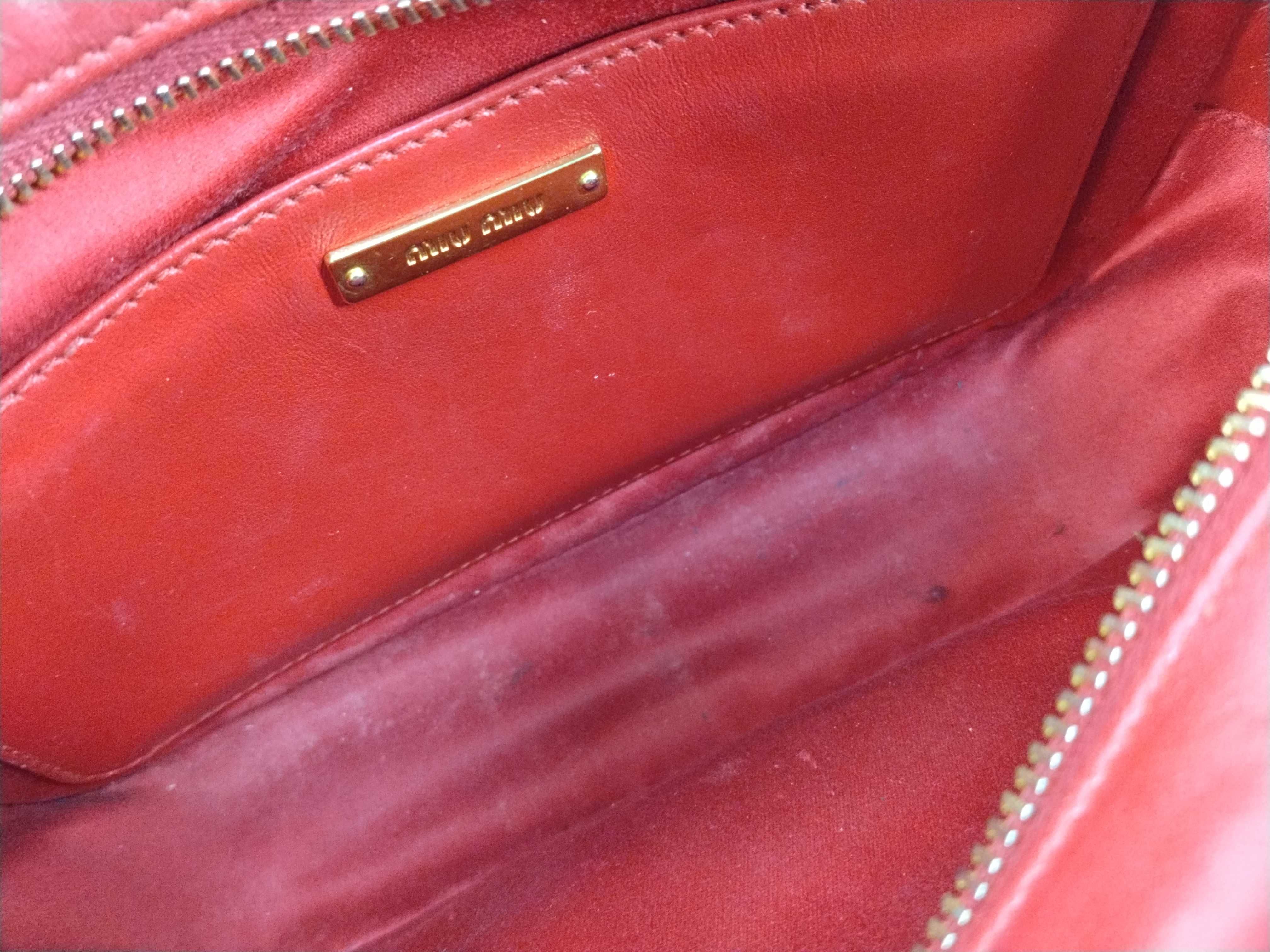 Leather Quilted Chain Shoulder Bag — view 11