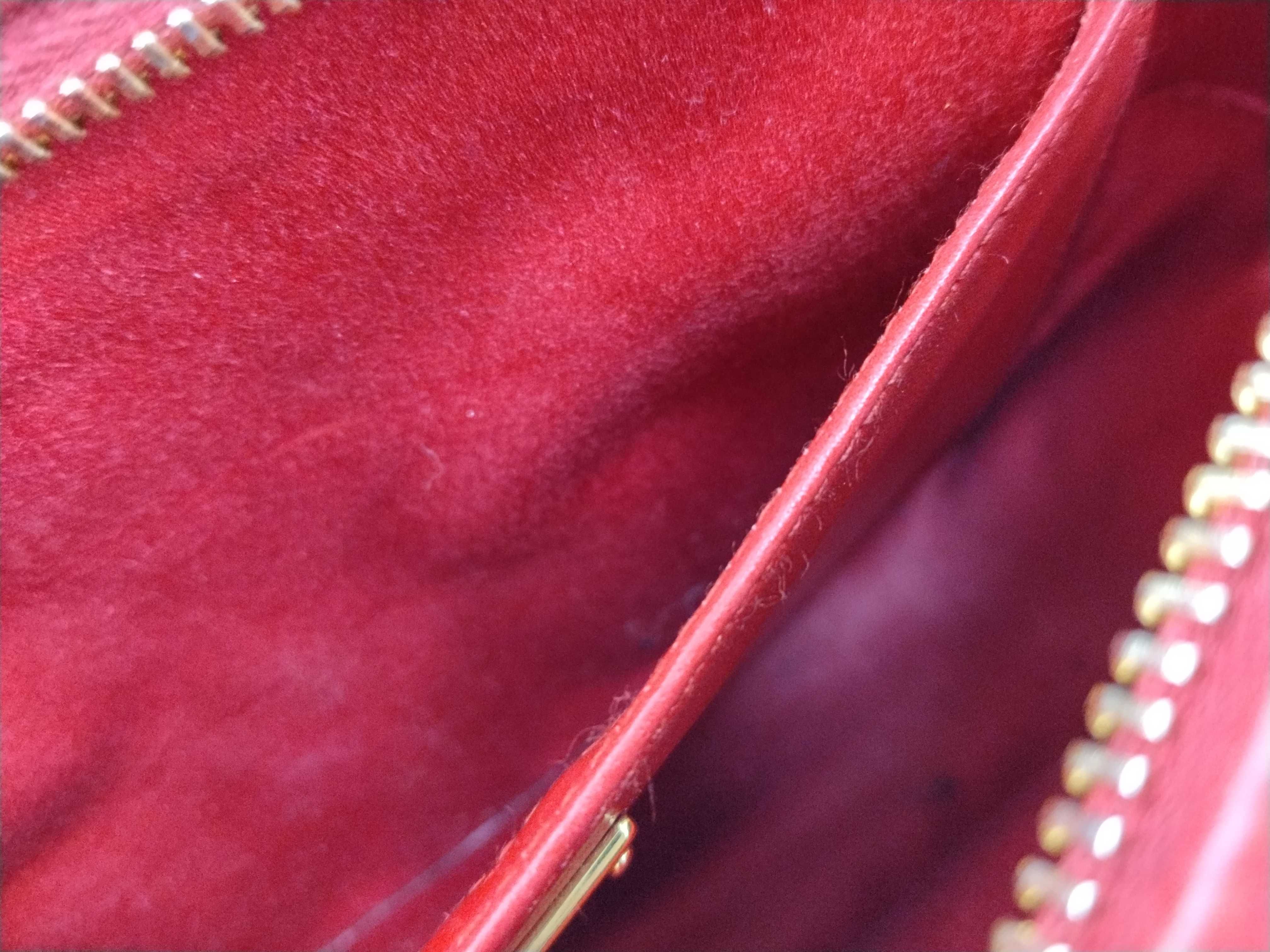 Leather Quilted Chain Shoulder Bag — view 12